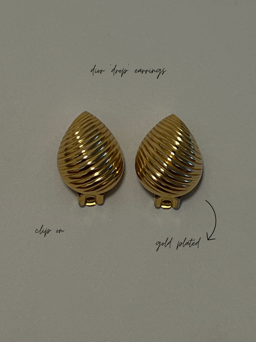 Dior Drop Earrings
