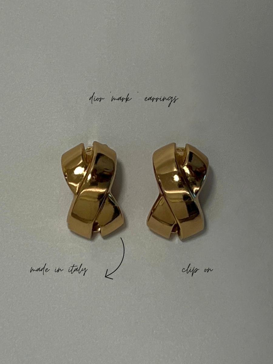 Dior Mark Earrings