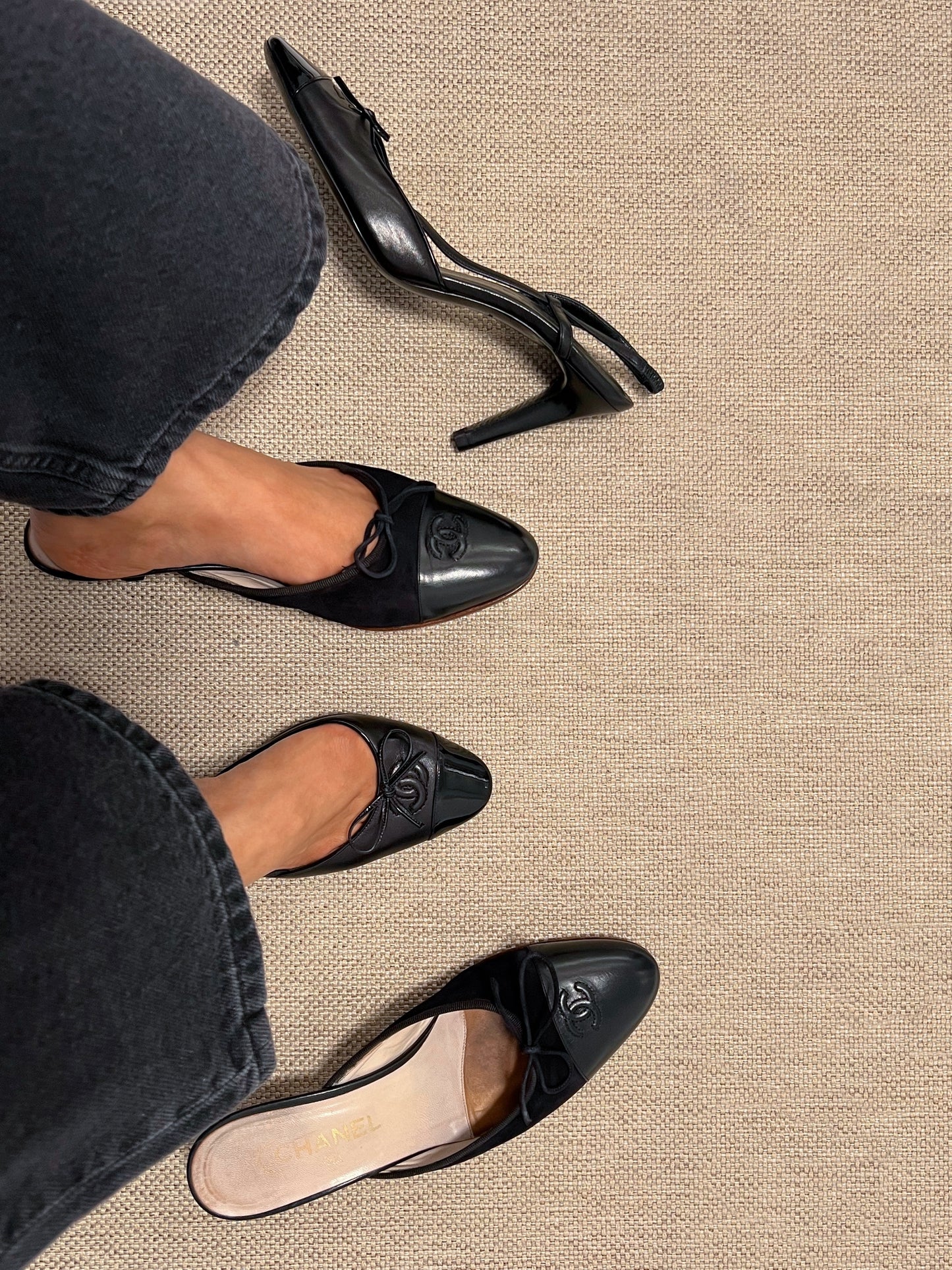 Chanel Slingback Pumps, IT 39
