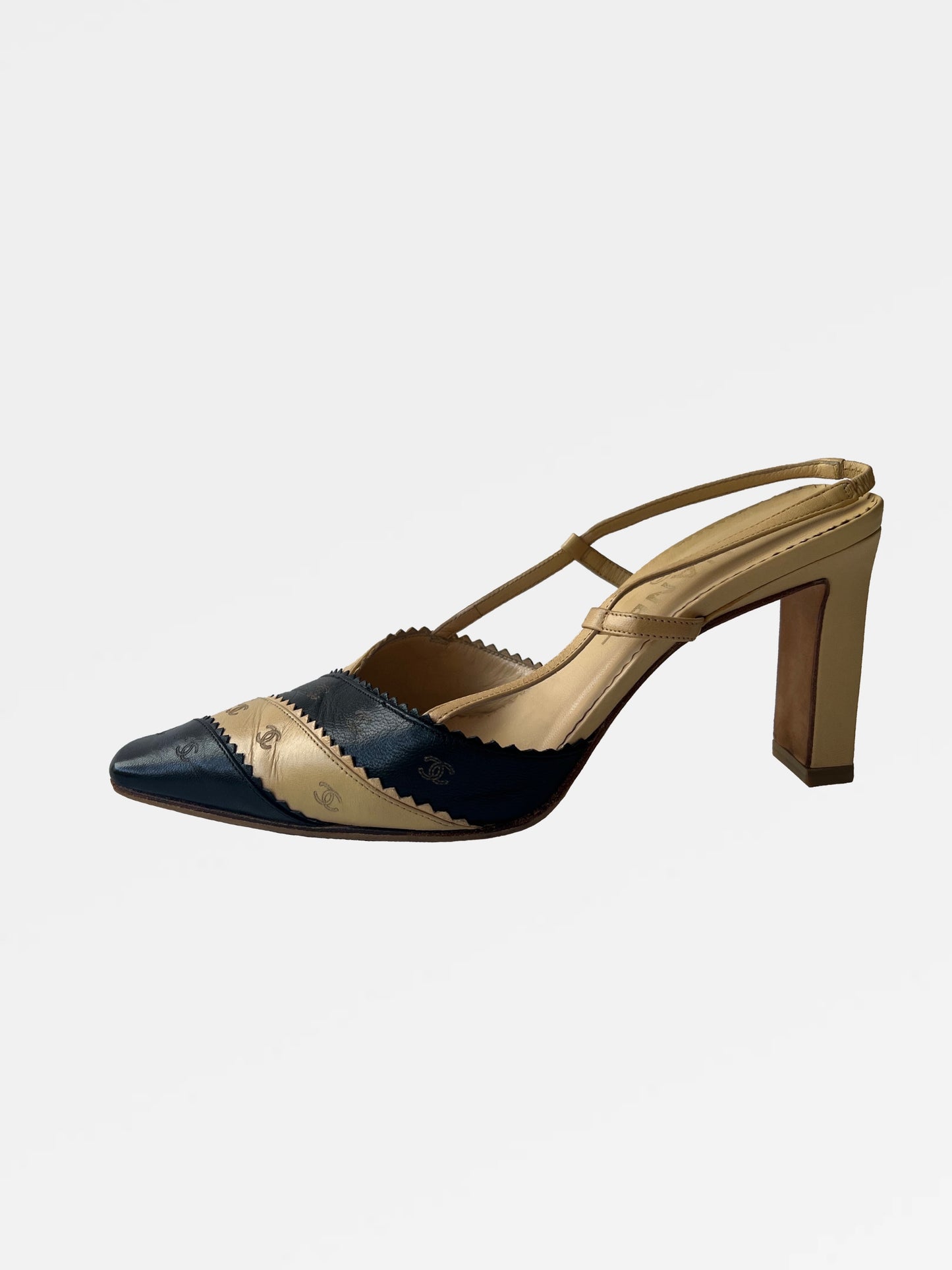 Chanel Slingback Pumps, IT 36