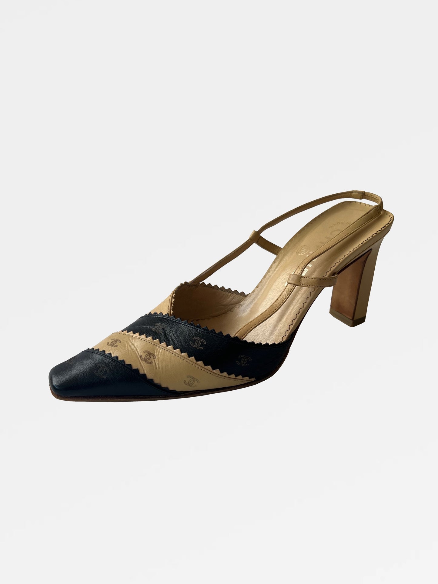 Chanel Slingback Pumps, IT 36