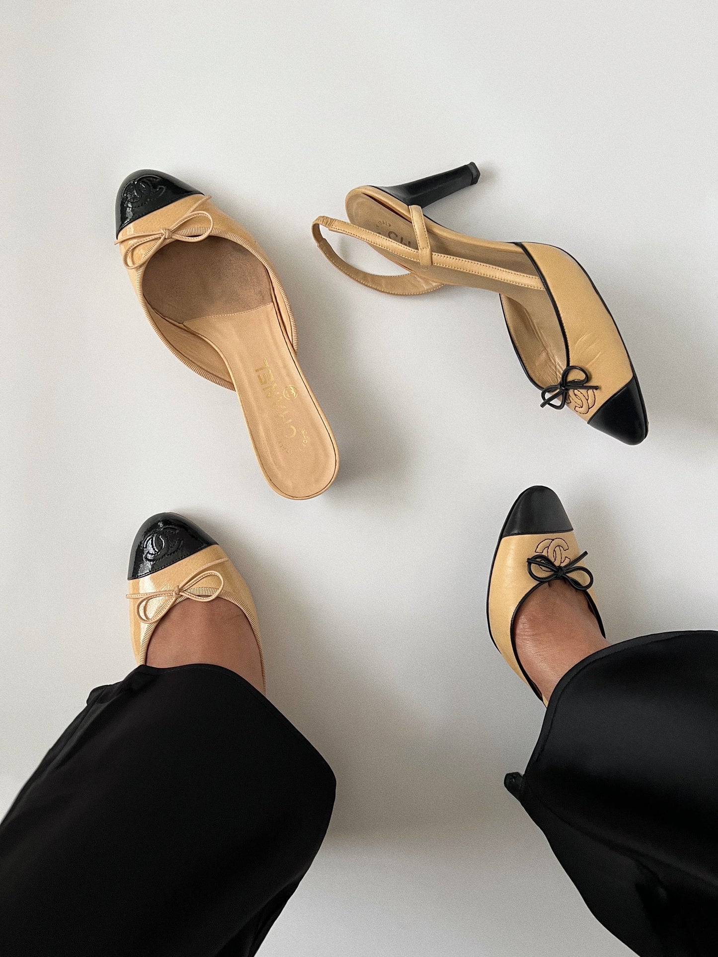 Chanel Ballet Mules, IT 37.5