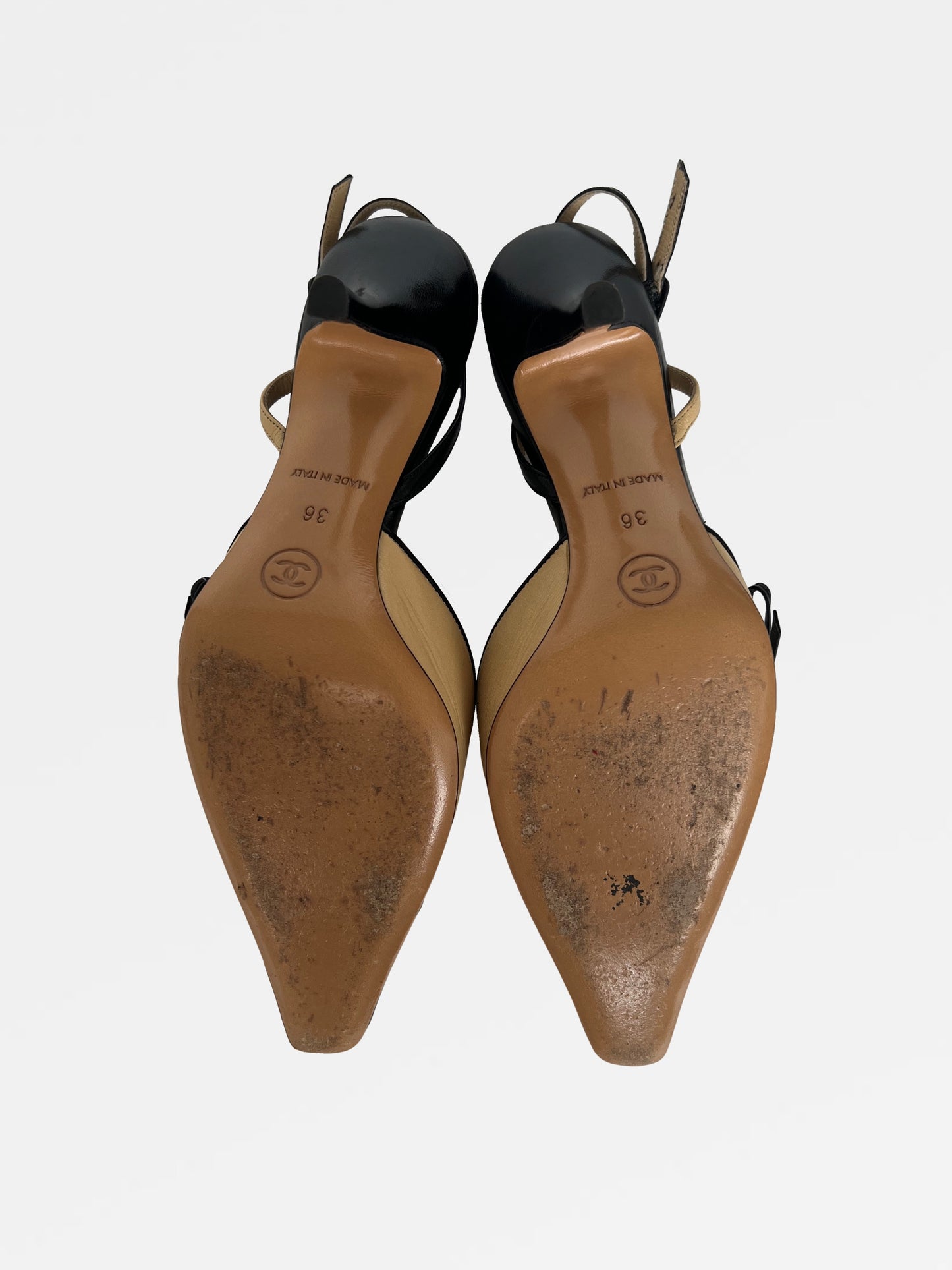 Chanel Slingback Heels, IT 36