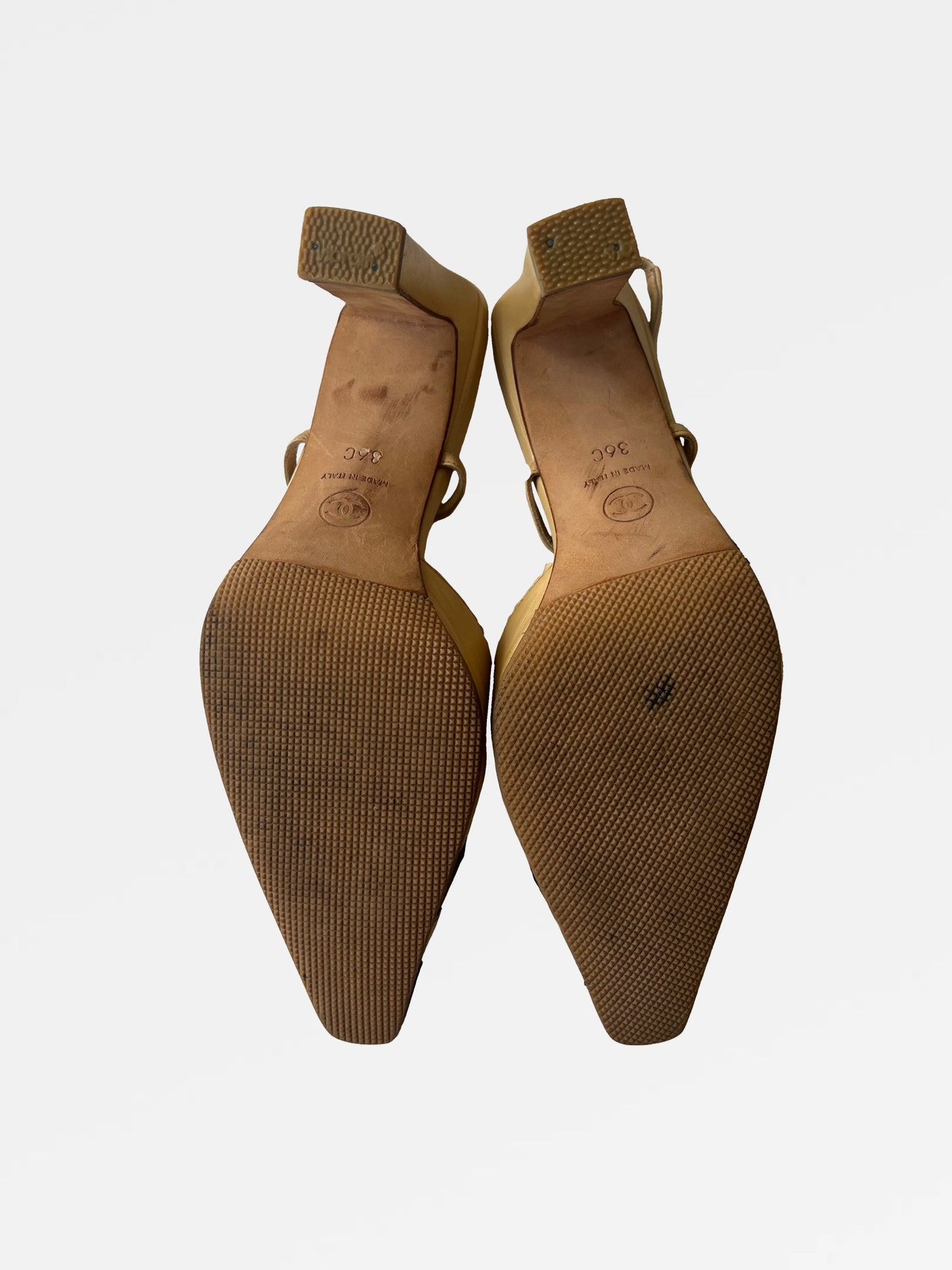 Chanel Slingback Pumps, IT 36