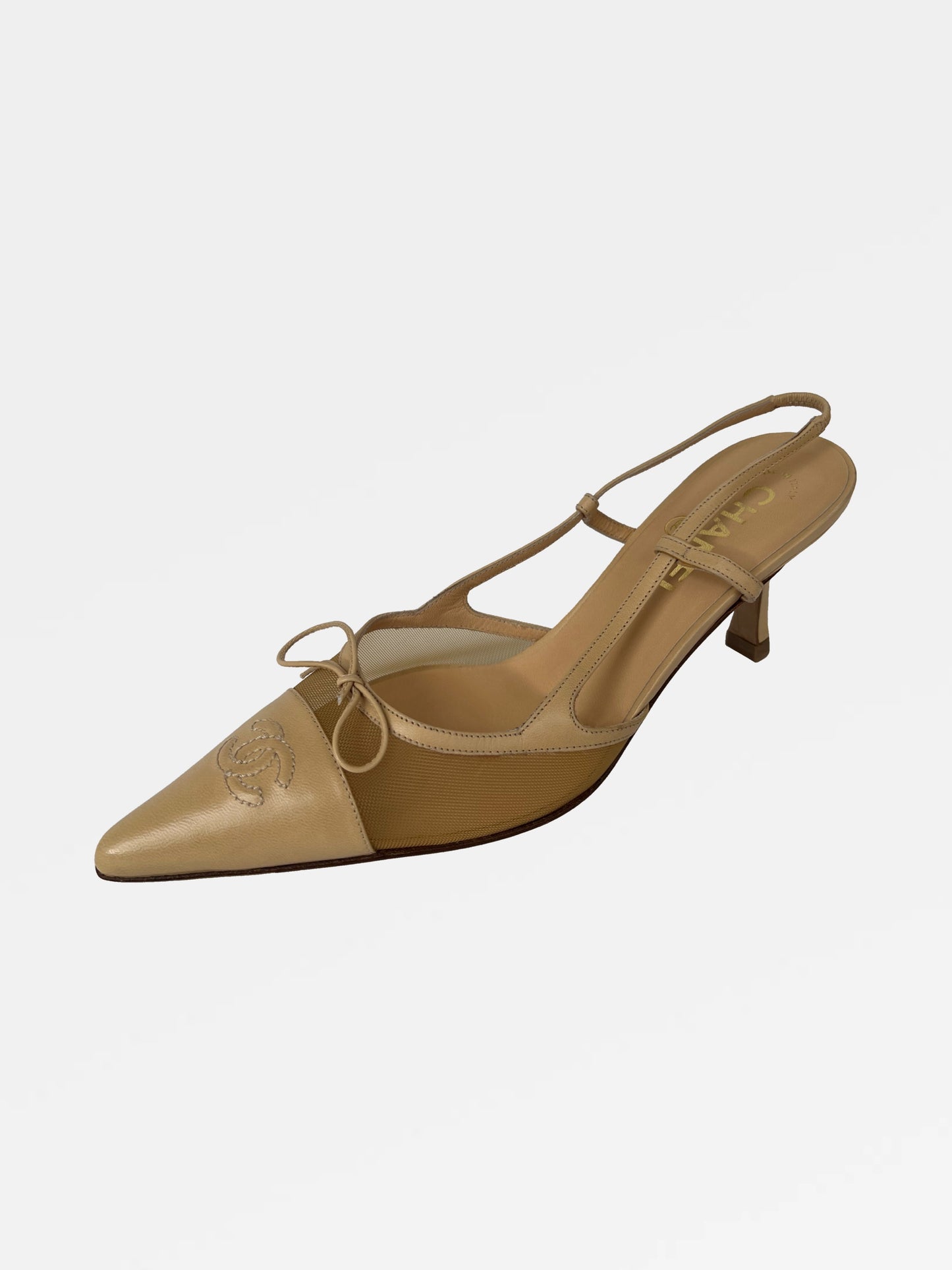 Chanel Slingback Heels, IT 38