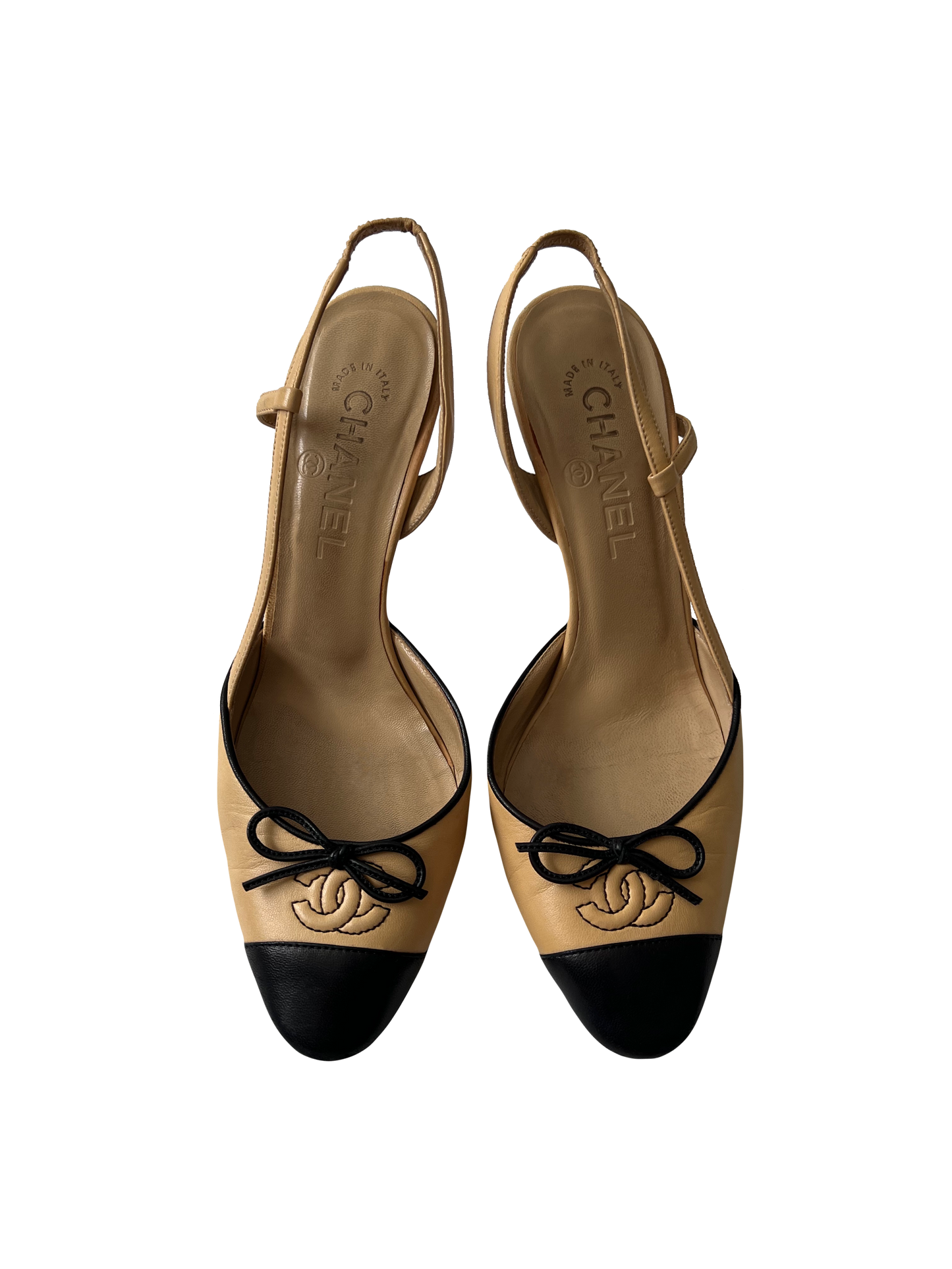 Chanel Slingback Pumps, IT 37
