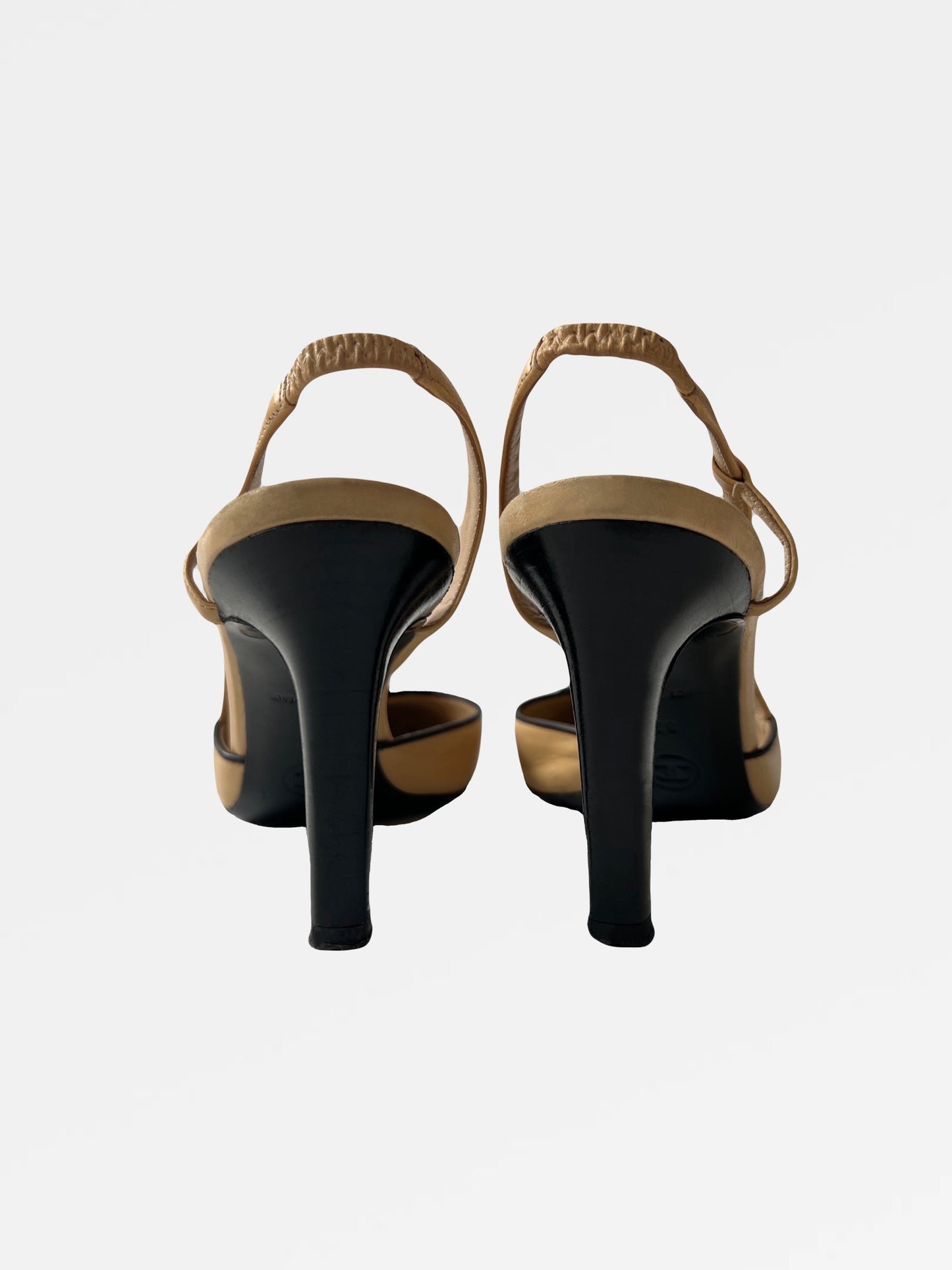 Chanel Slingback Pumps, IT 37
