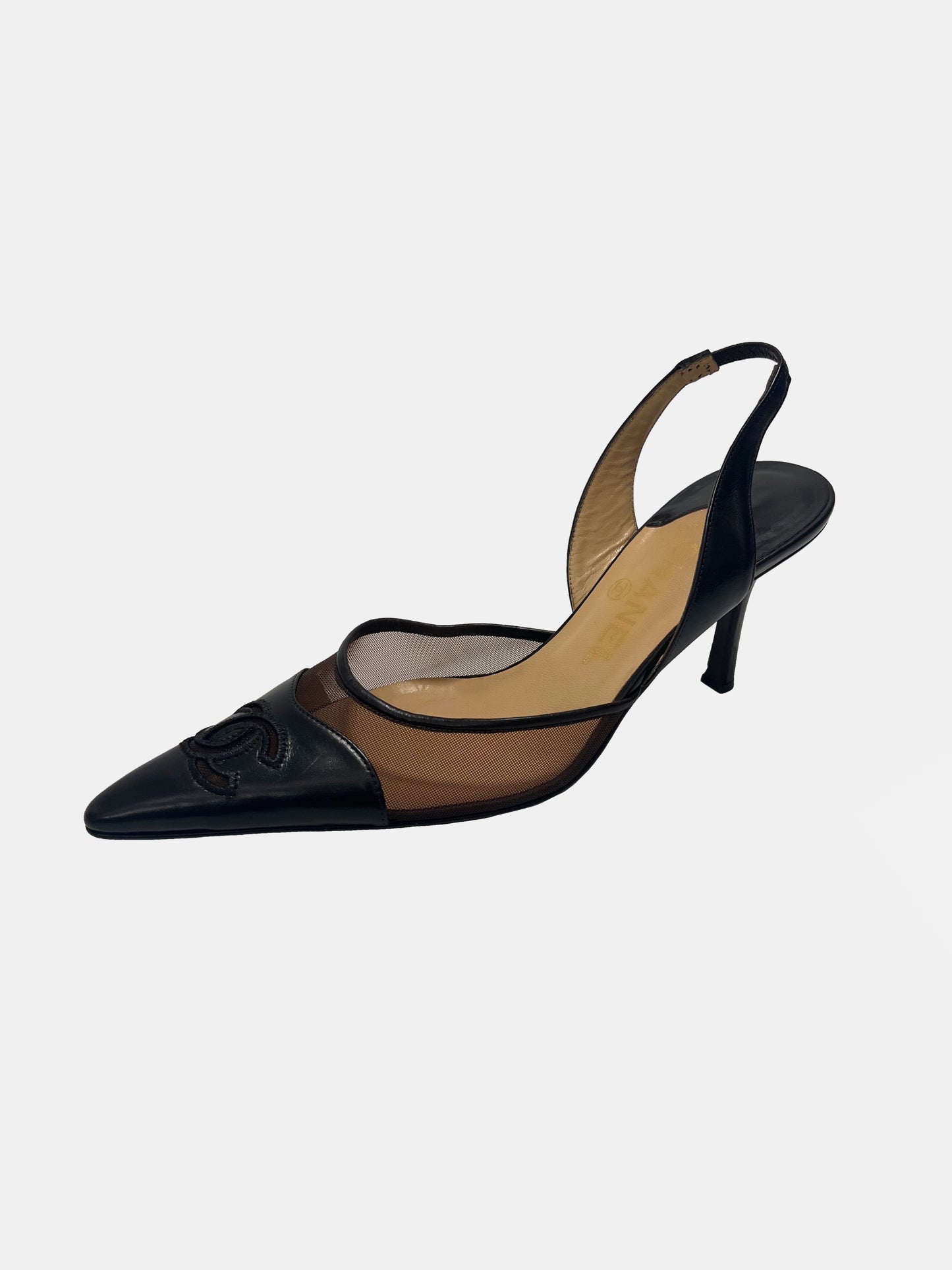 Chanel Mesh Heels, IT 38
