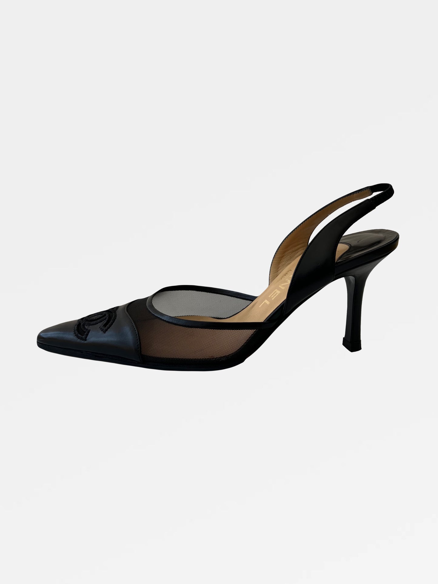 Chanel Slingback Heels, IT 36.5