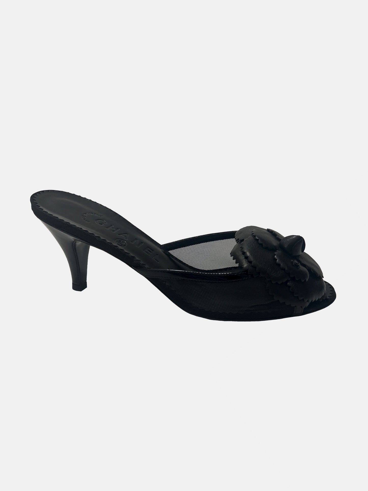 NIB Chanel Camellia Mules, IT 36.5