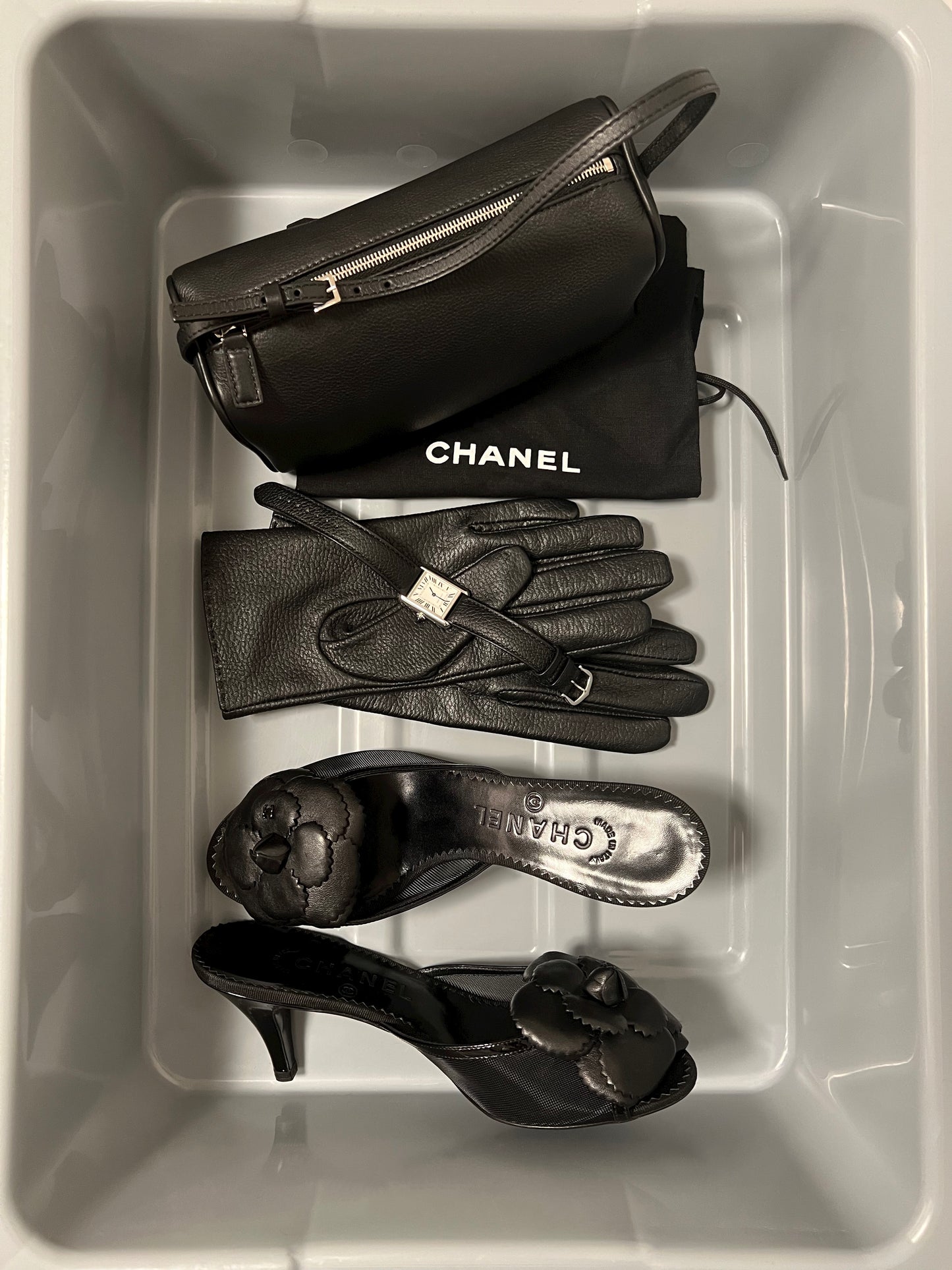 NIB Chanel Camellia Mules, IT 36.5