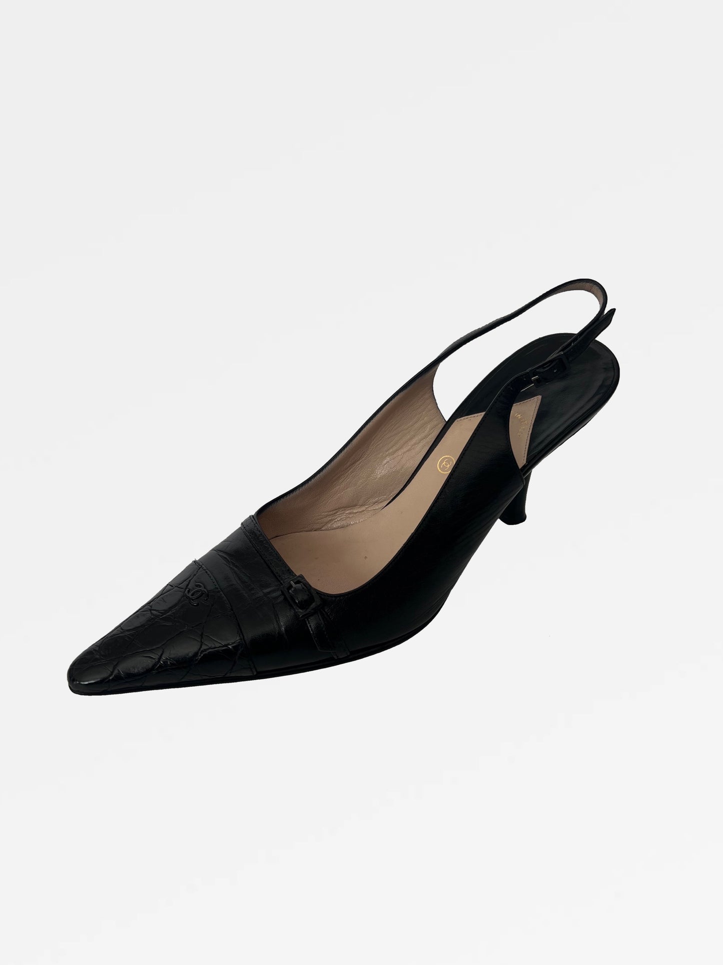 Chanel Slingback Heels, IT 38