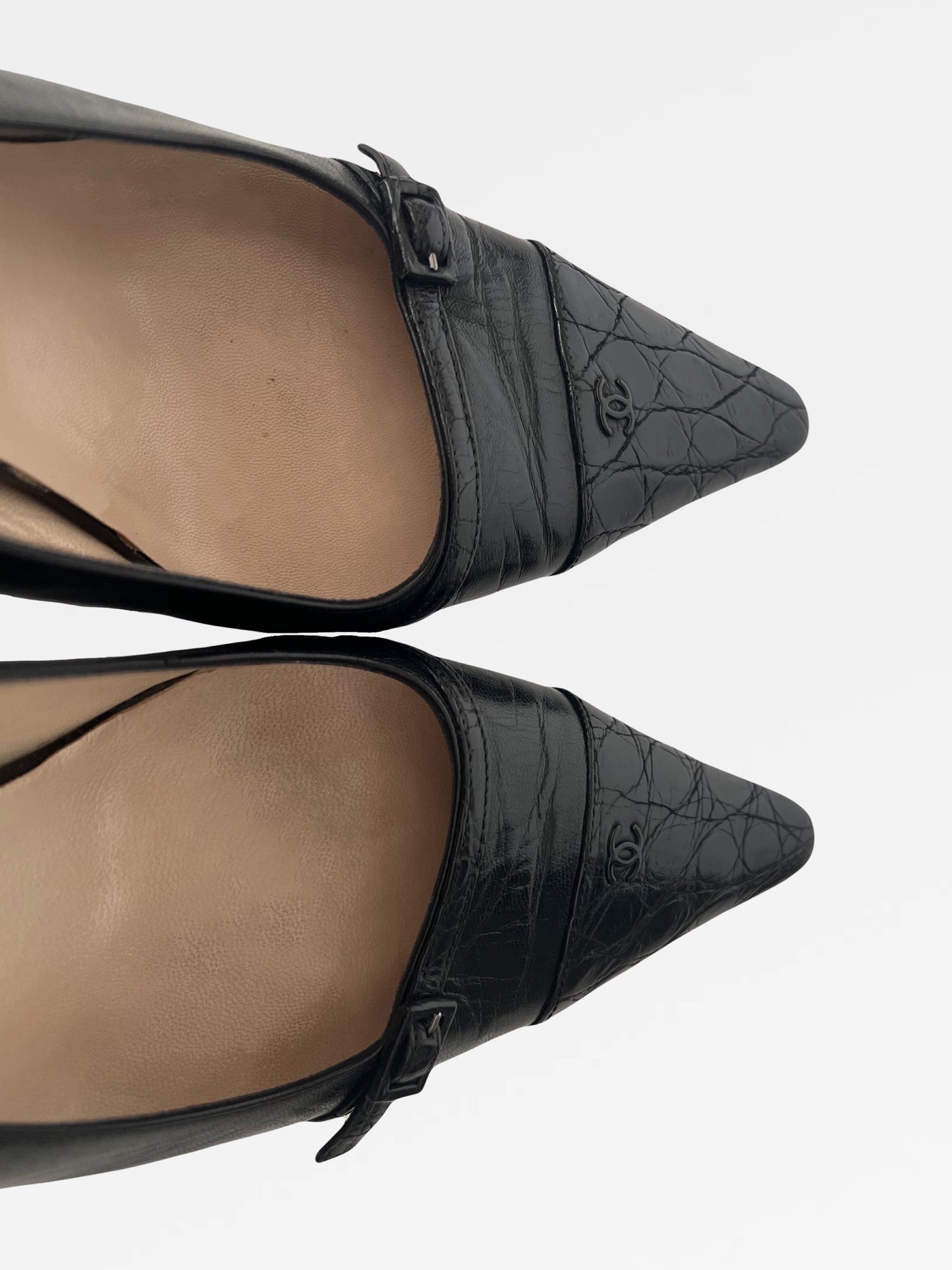 Chanel Slingback Heels, IT 38