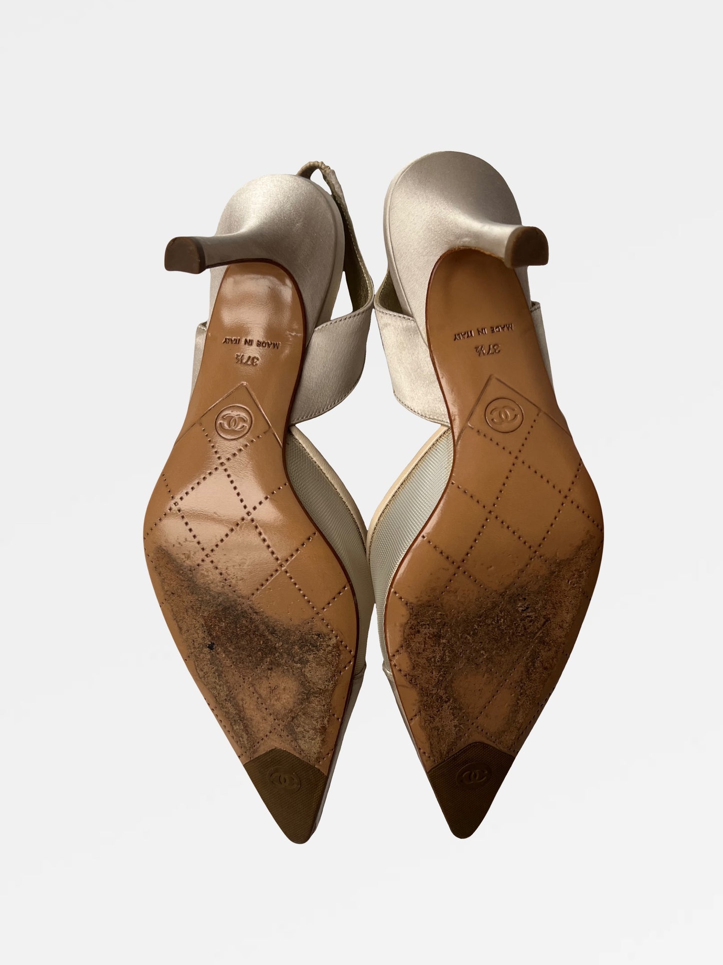 Chanel Slingback Heels, IT 37.5