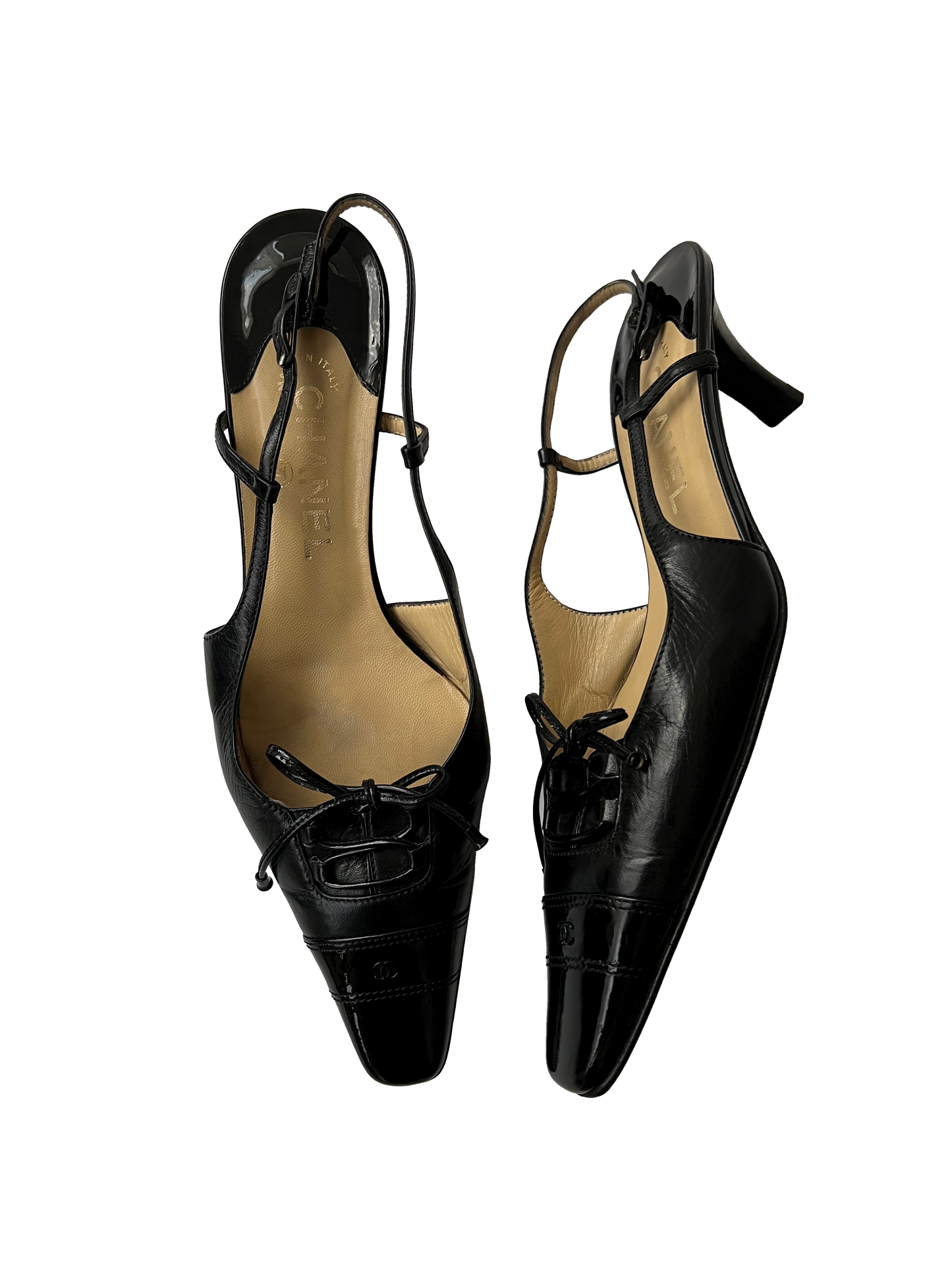 Chanel Slingback Heels, IT 39