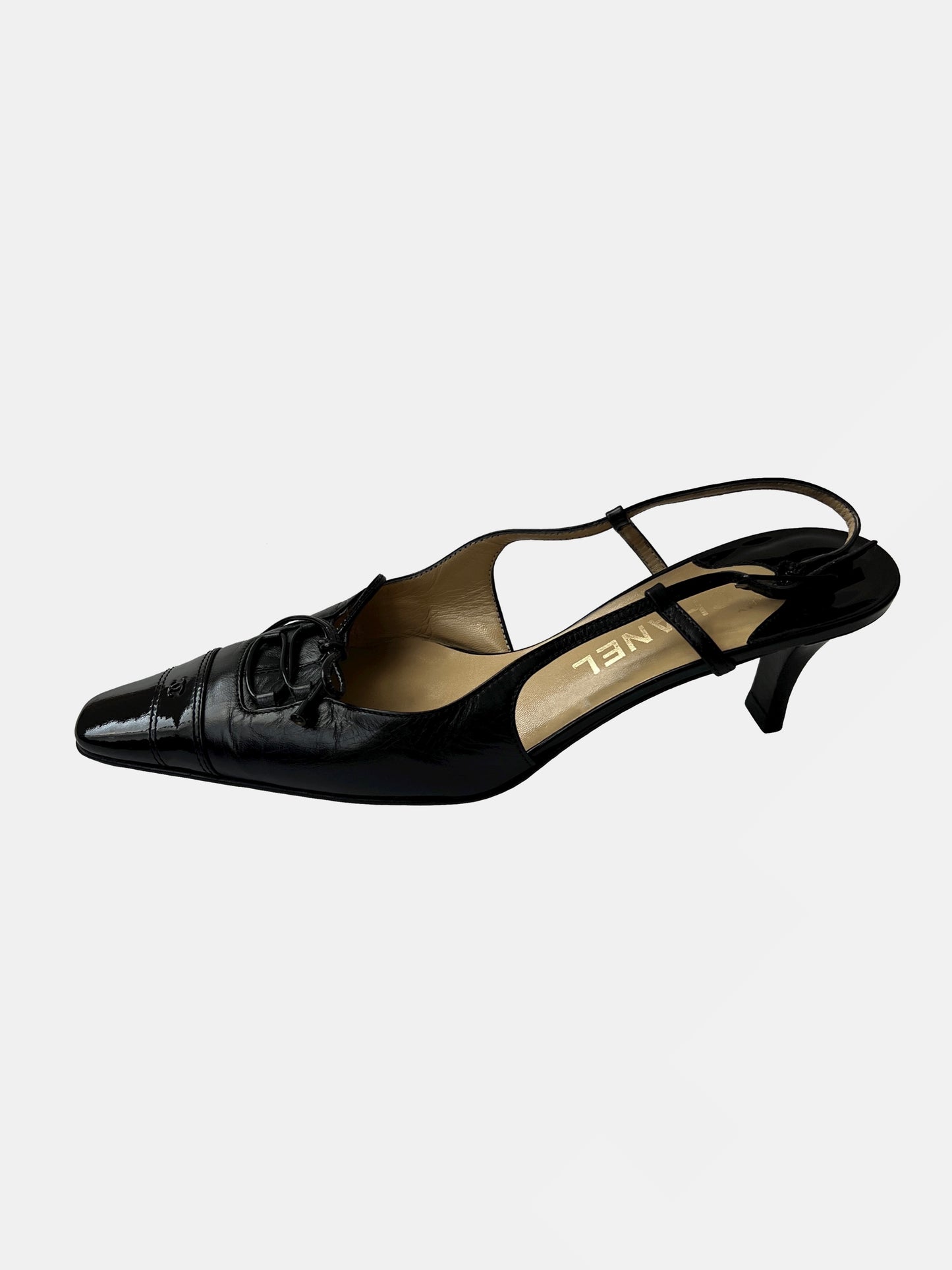 Chanel Slingback Heels, IT 39