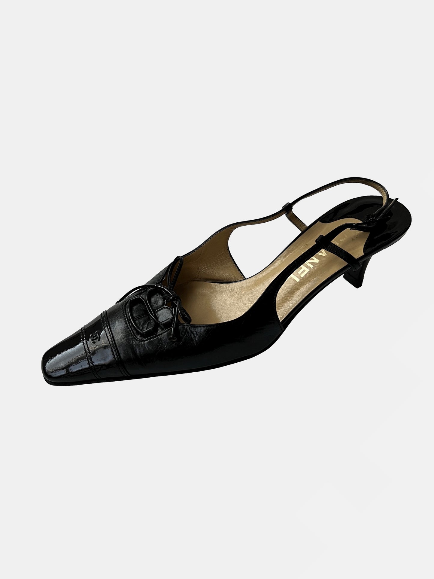 Chanel Slingback Heels, IT 39