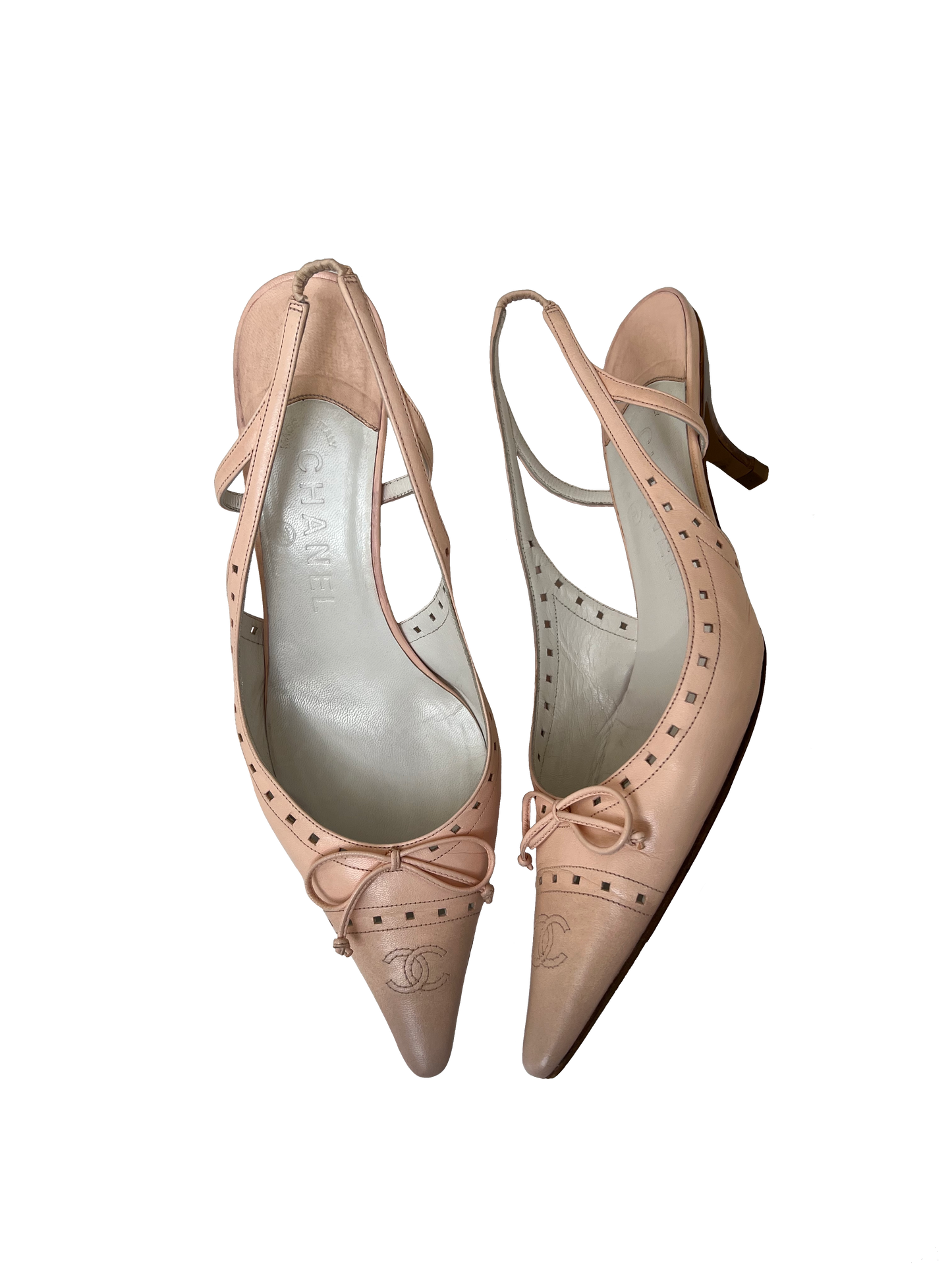 Chanel Slingback Heels, IT 37.5