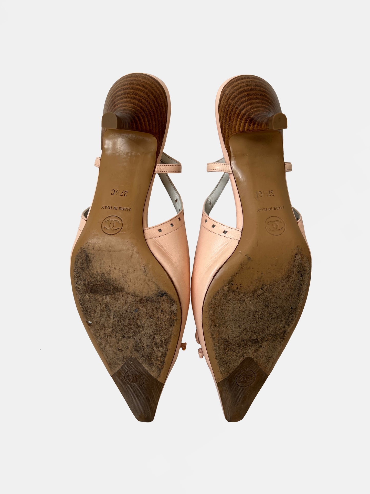 Chanel Slingback Heels, IT 37.5