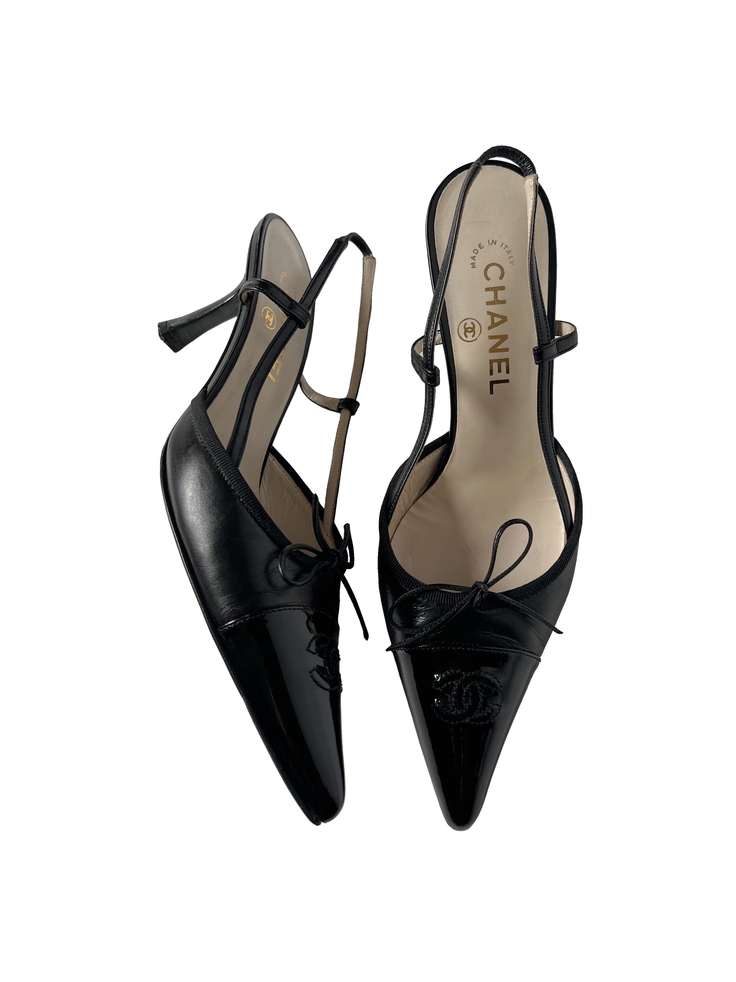 Chanel Slingback Heels, IT 38.5