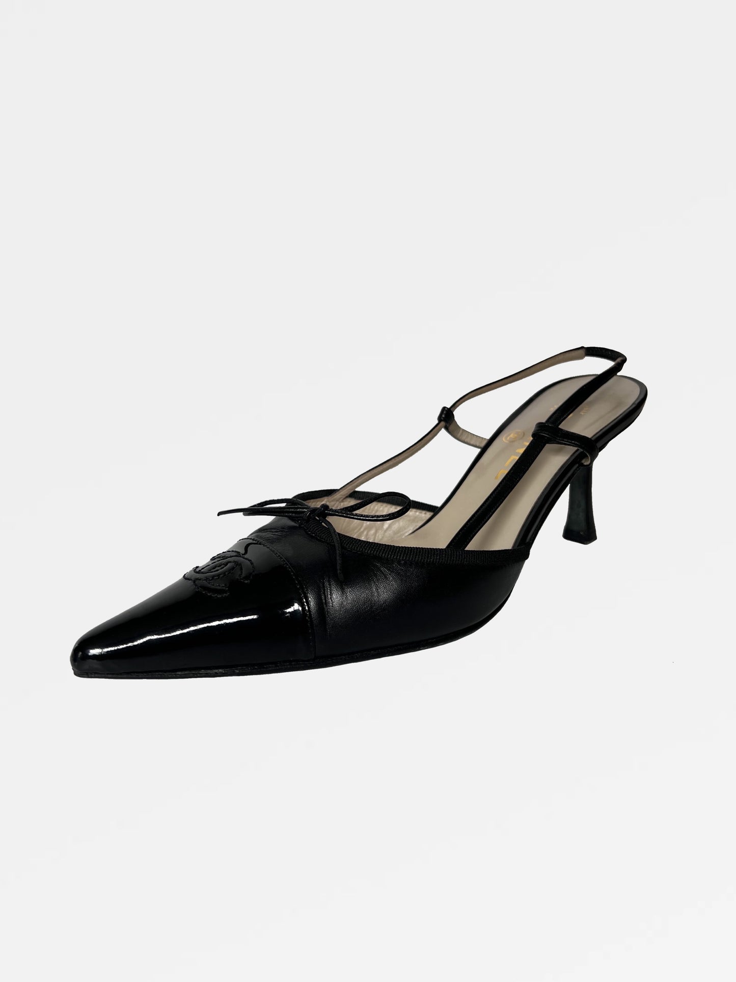 Chanel Slingback Heels, IT 38.5