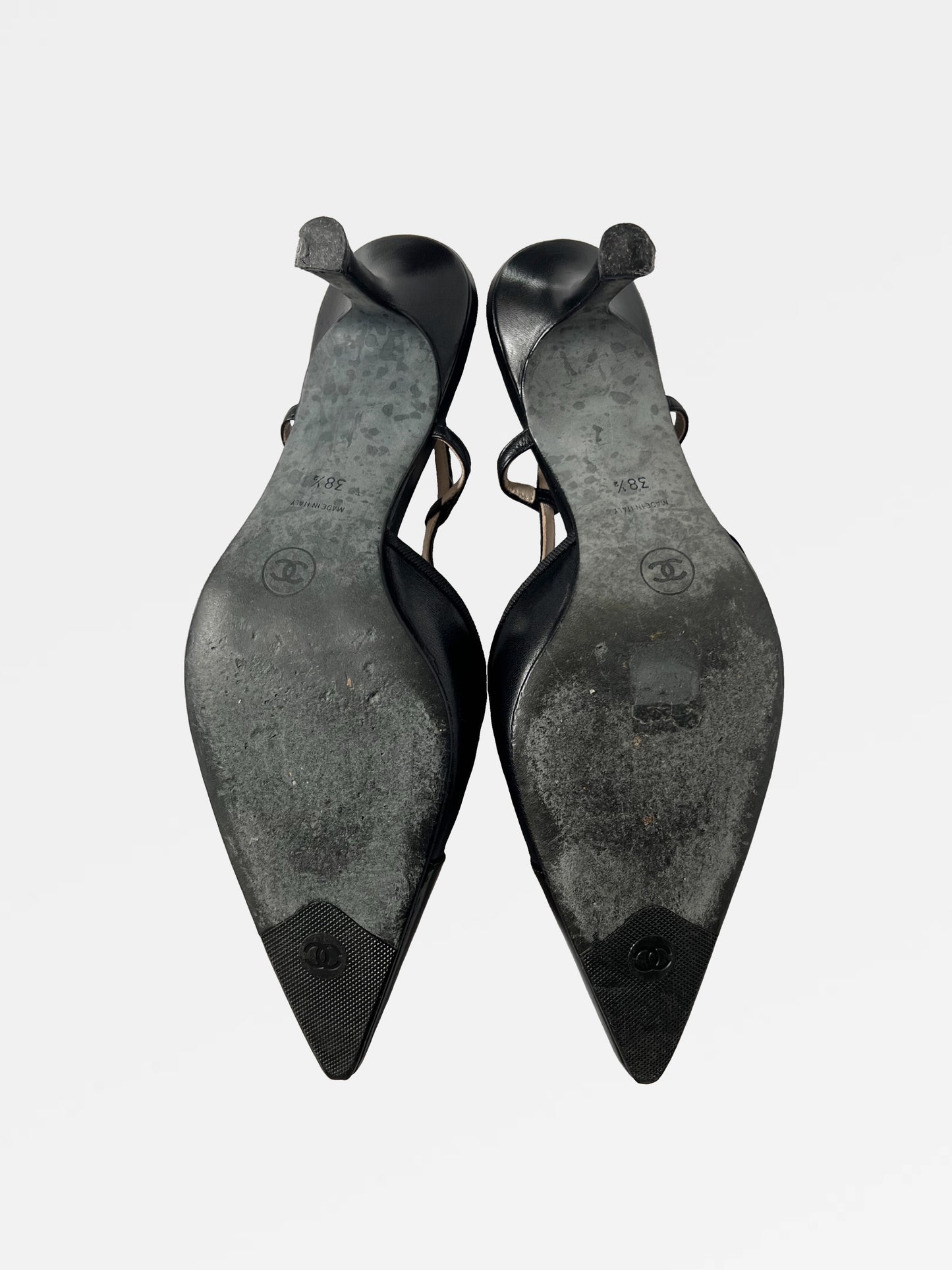 Chanel Slingback Heels, IT 38.5