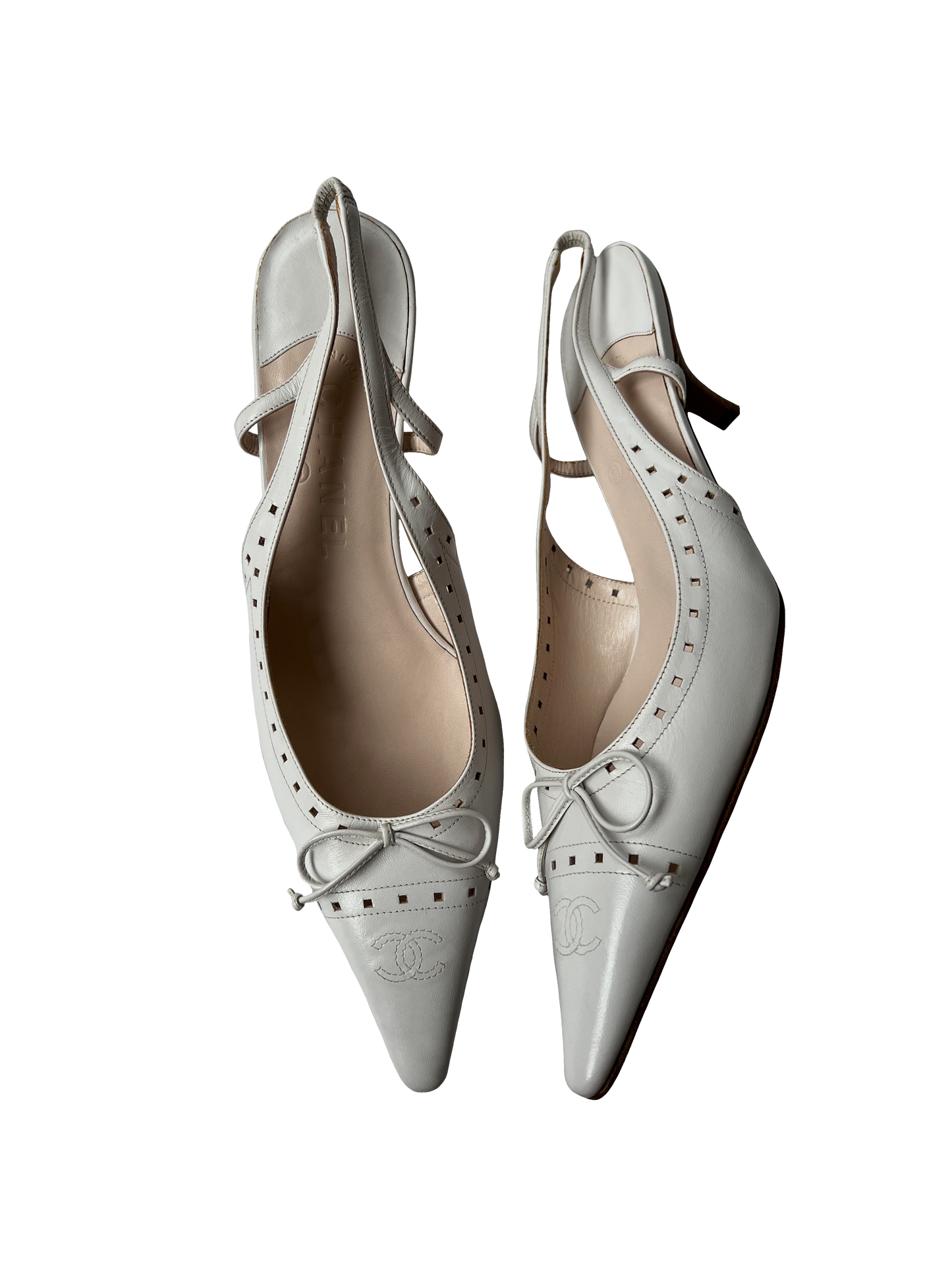 Chanel Slingback Heels, IT 39