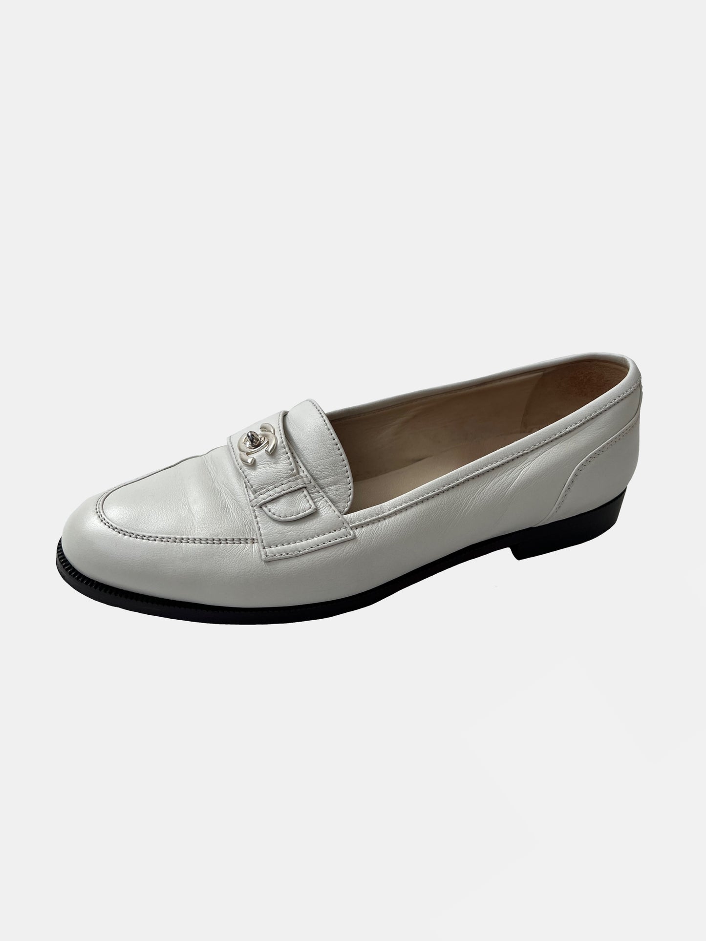 Chanel Turnlock Loafers, IT 38