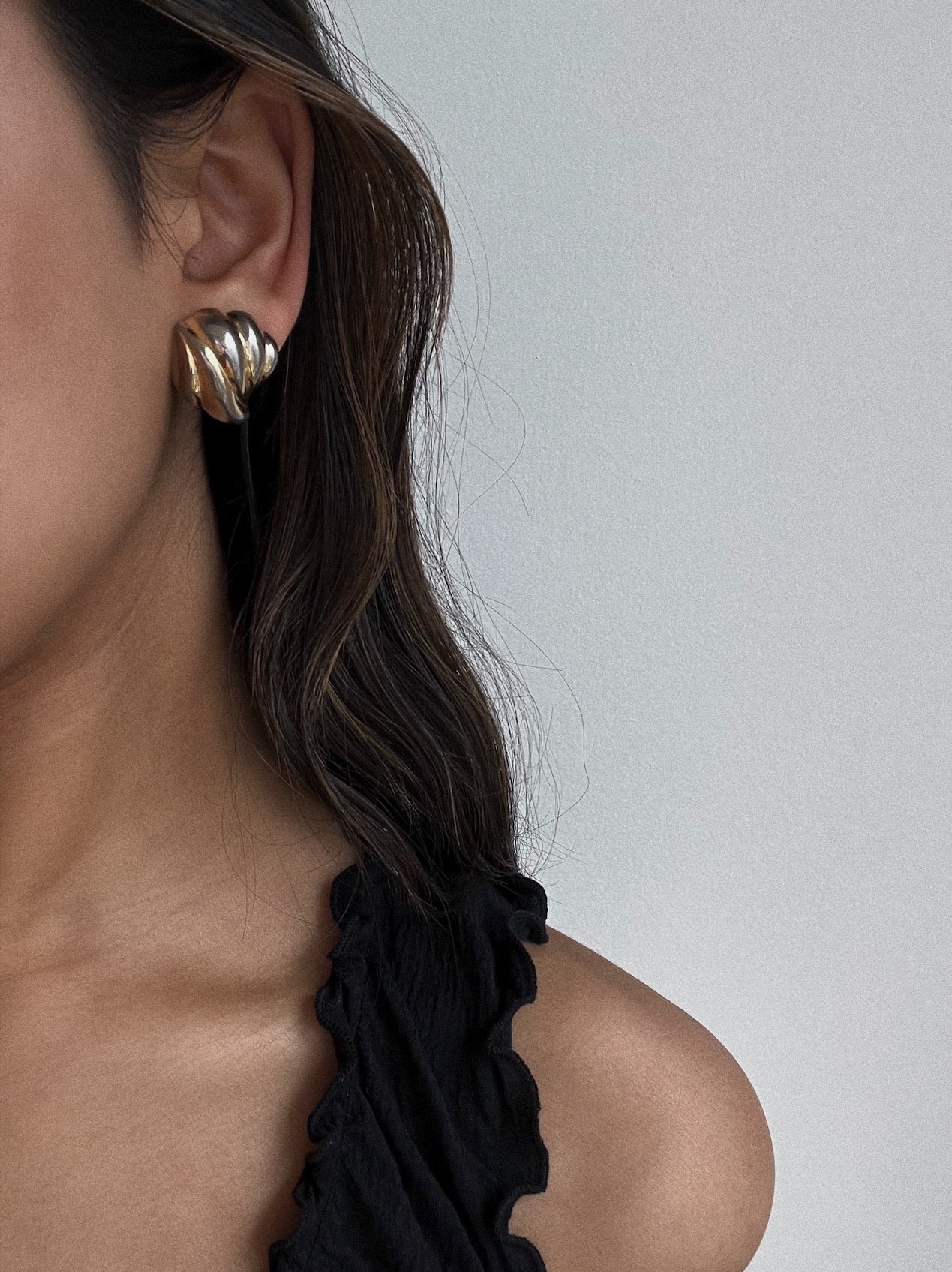 Dior Shell Earrings