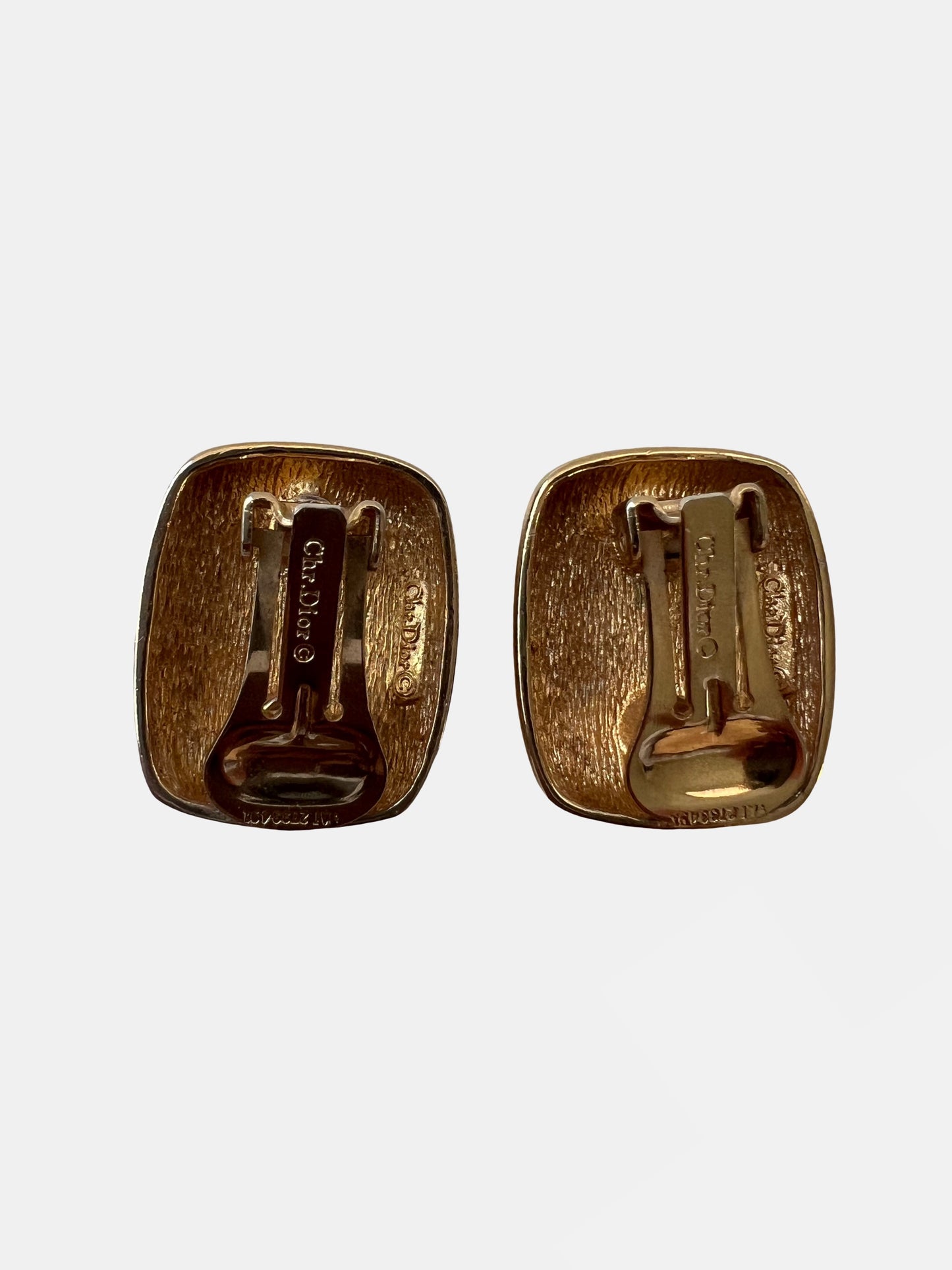 Dior Onyx Earrings