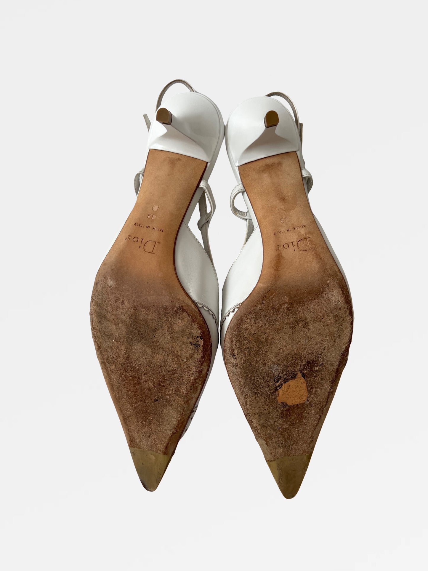 Dior Slingback Heels, IT 39
