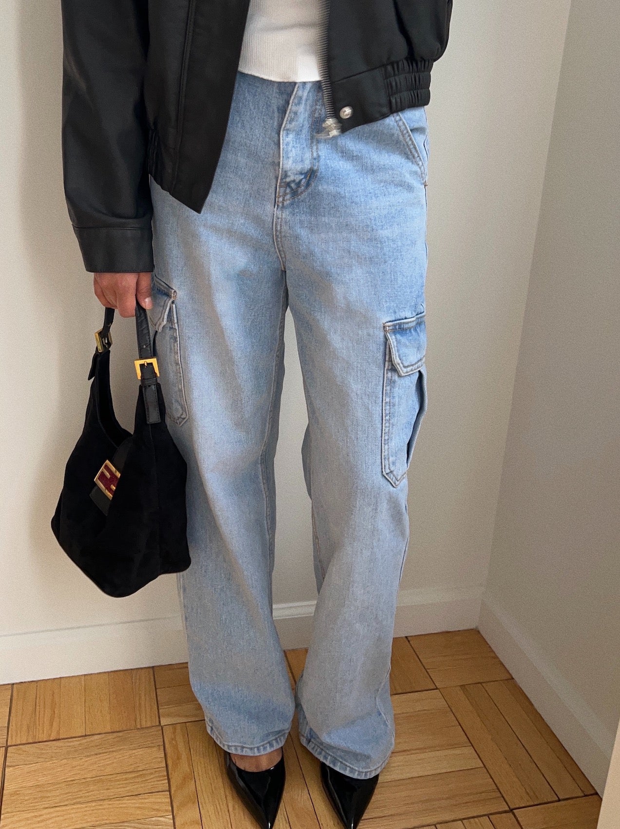 Fendi Suede Forever Hobo