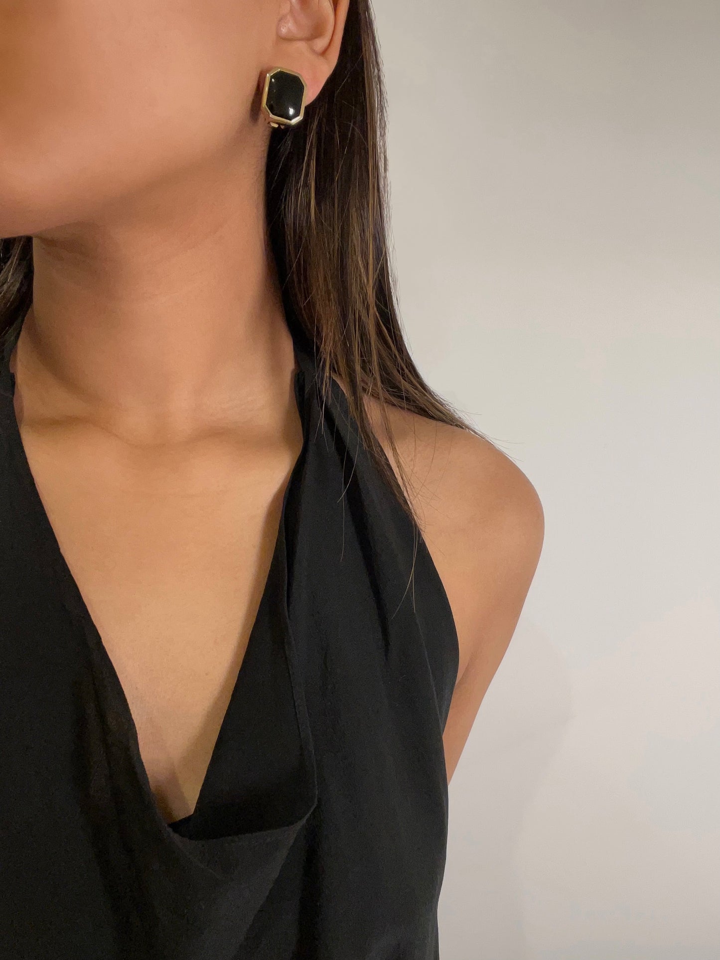 Dior Onyx Earrings