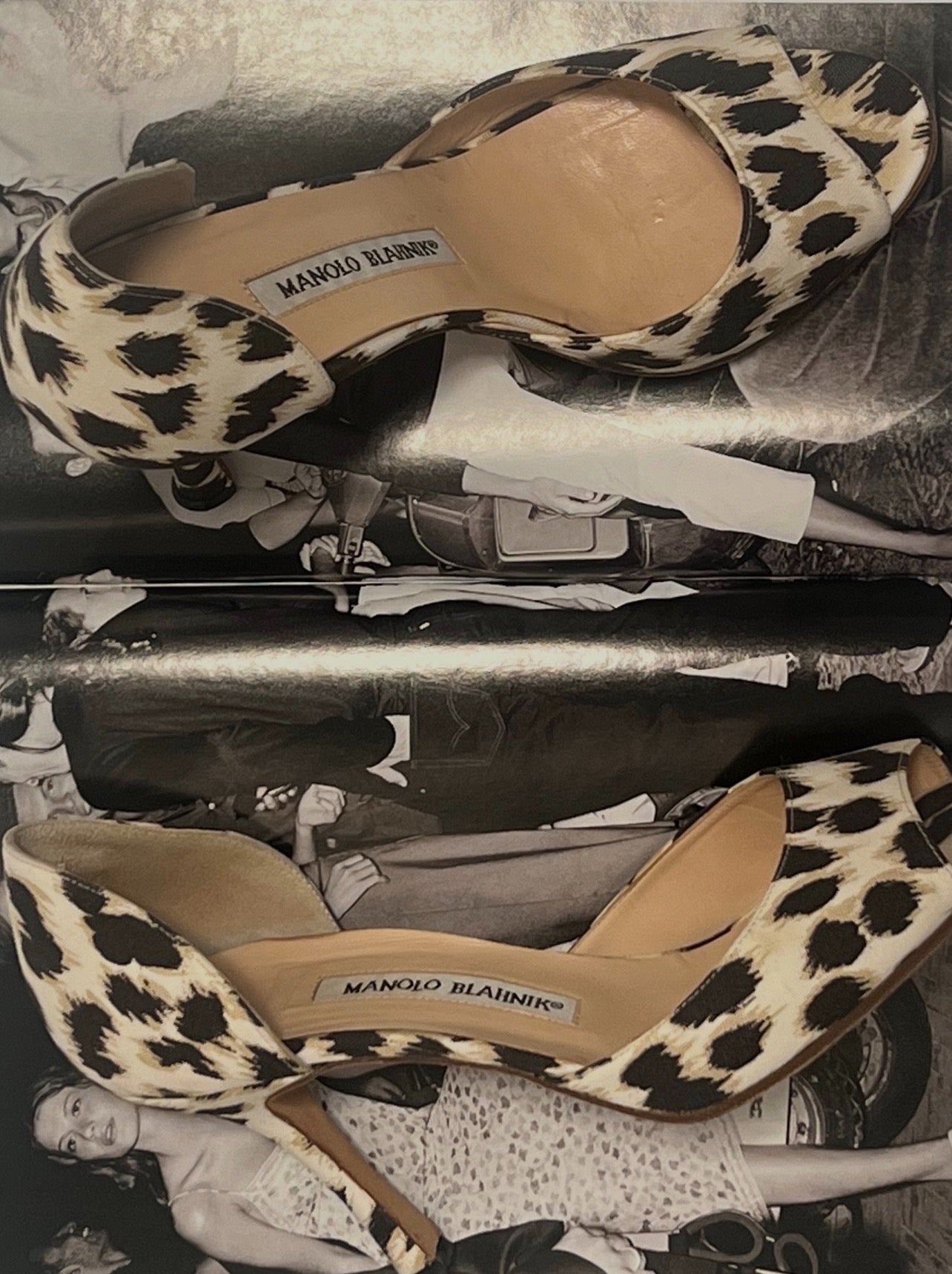 Manolo Blahnik Leopard Heels, IT 38