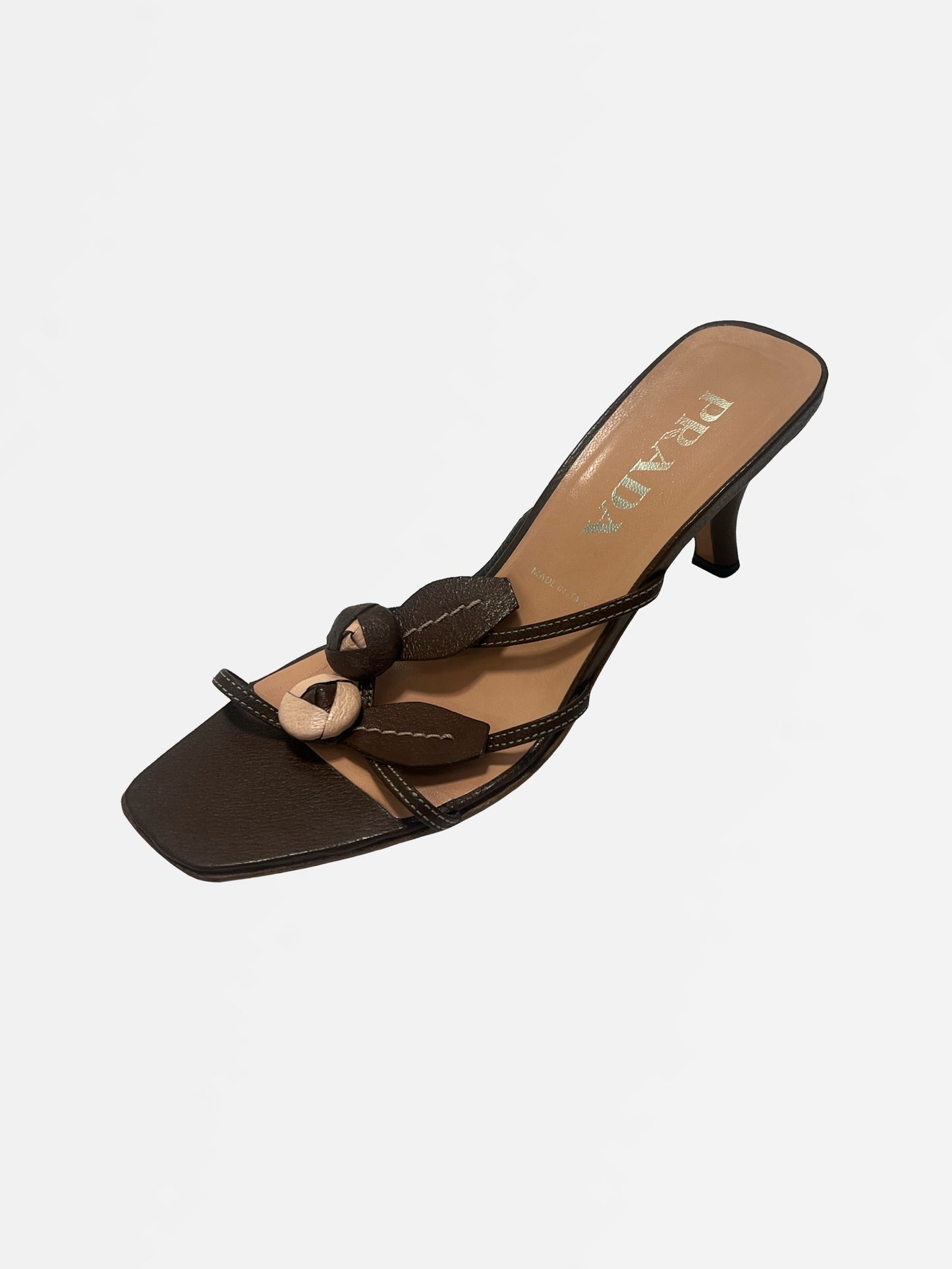 Prada Carpetto Sandals, IT 37.5