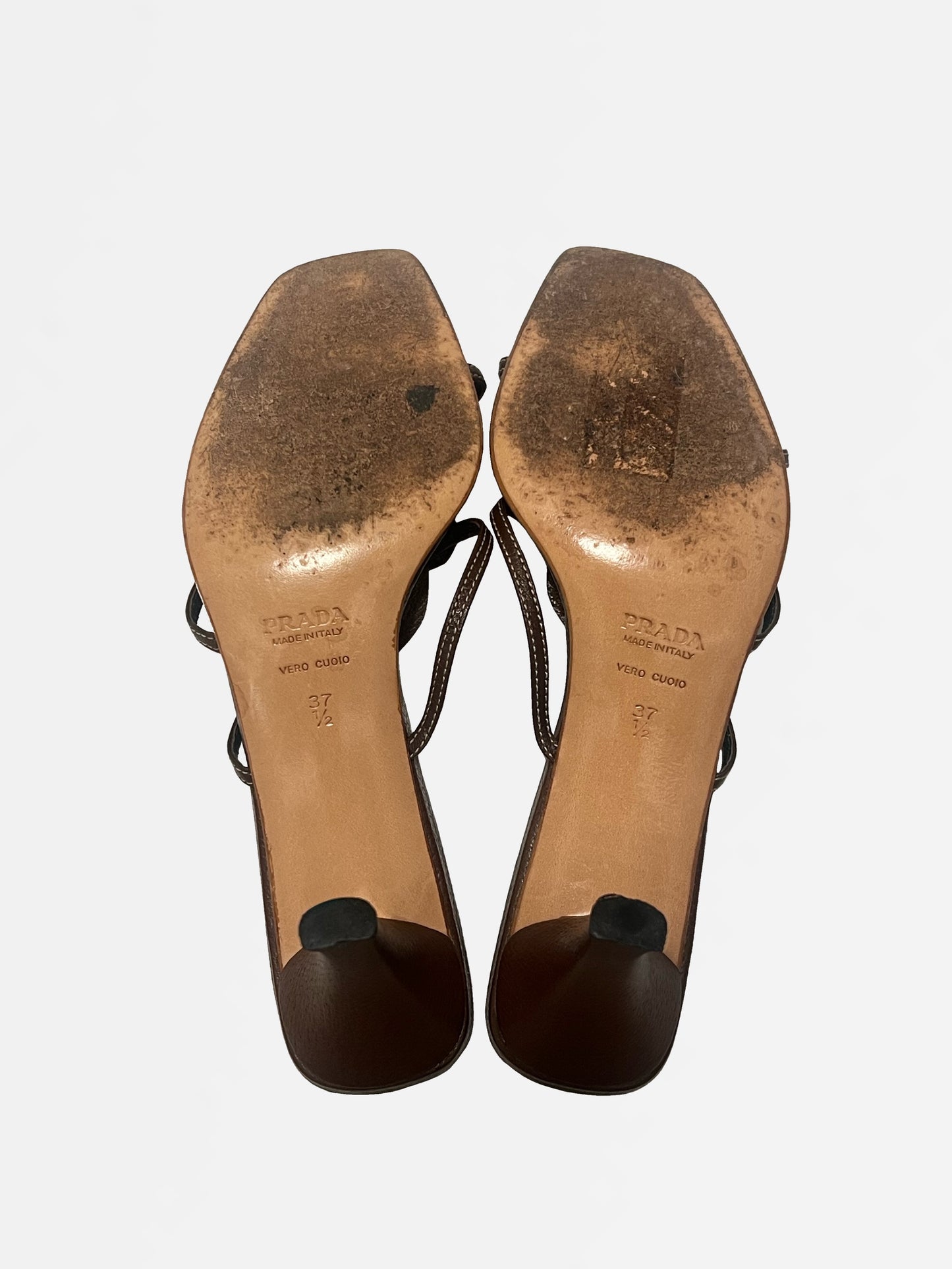 Prada Carpetto Sandals, IT 37.5
