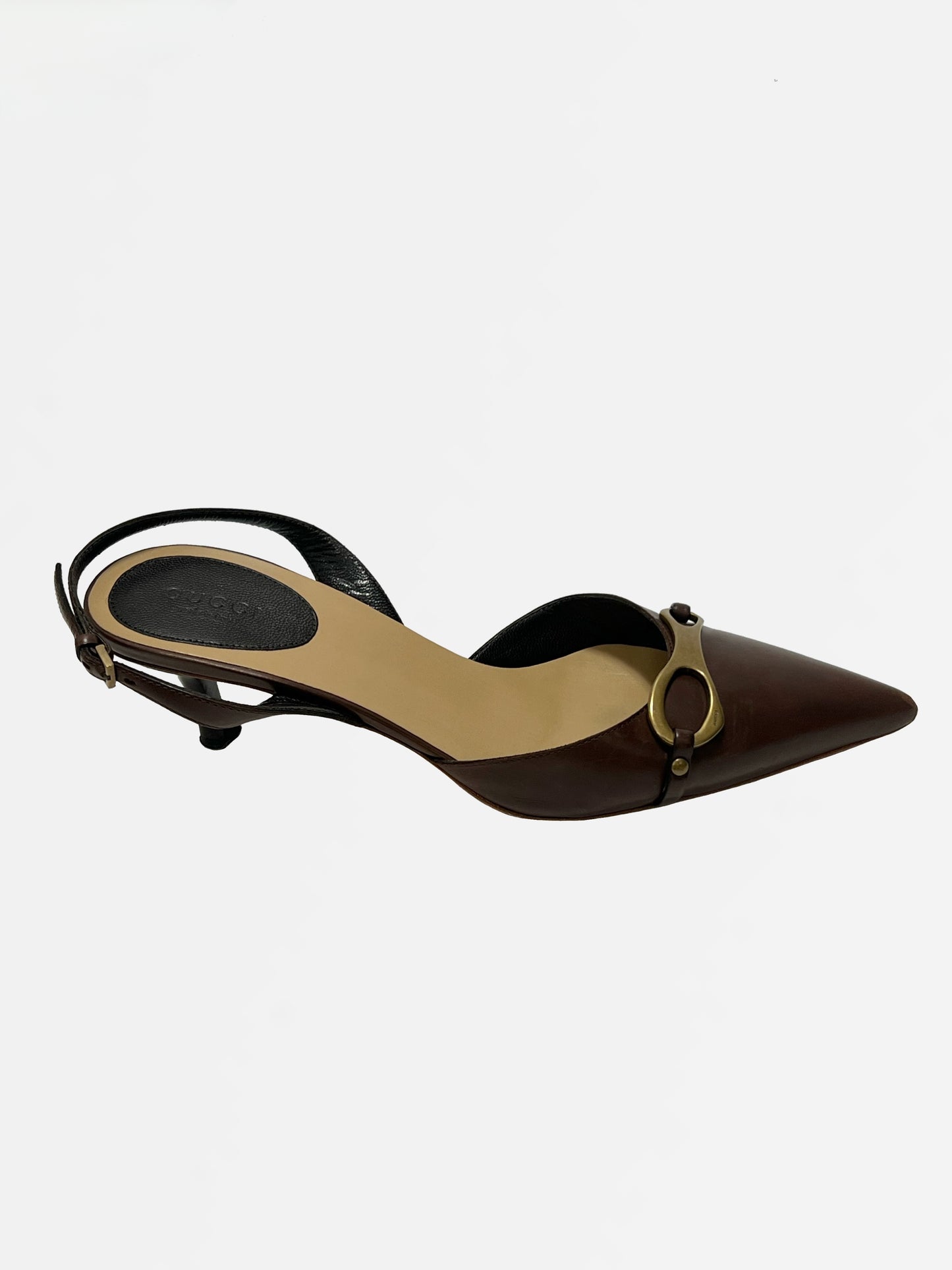 Gucci Slingback Heels, IT 38