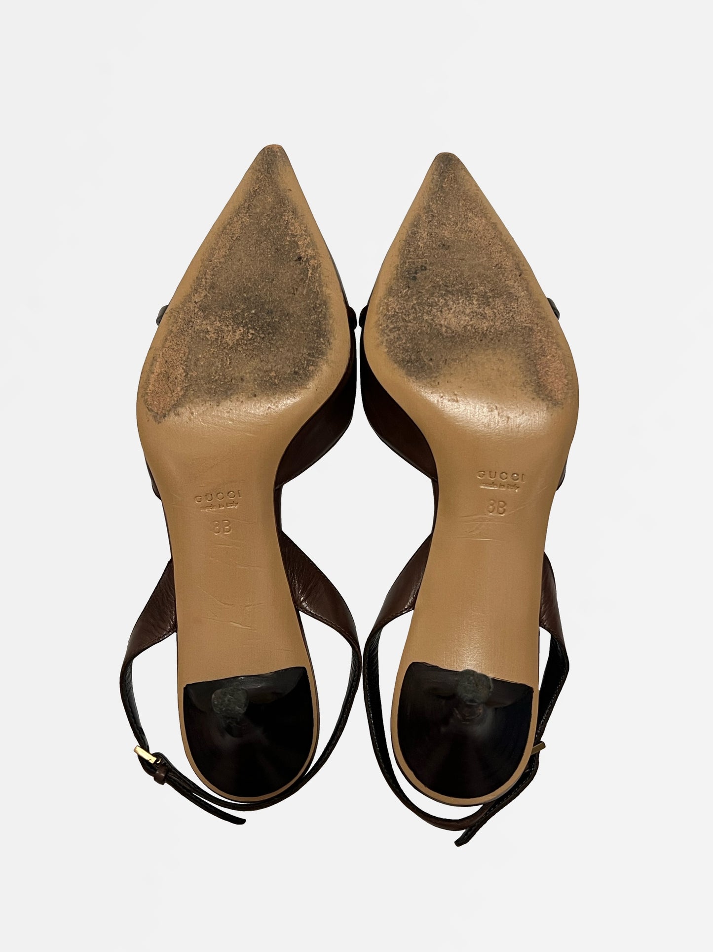 Gucci Slingback Heels, IT 38