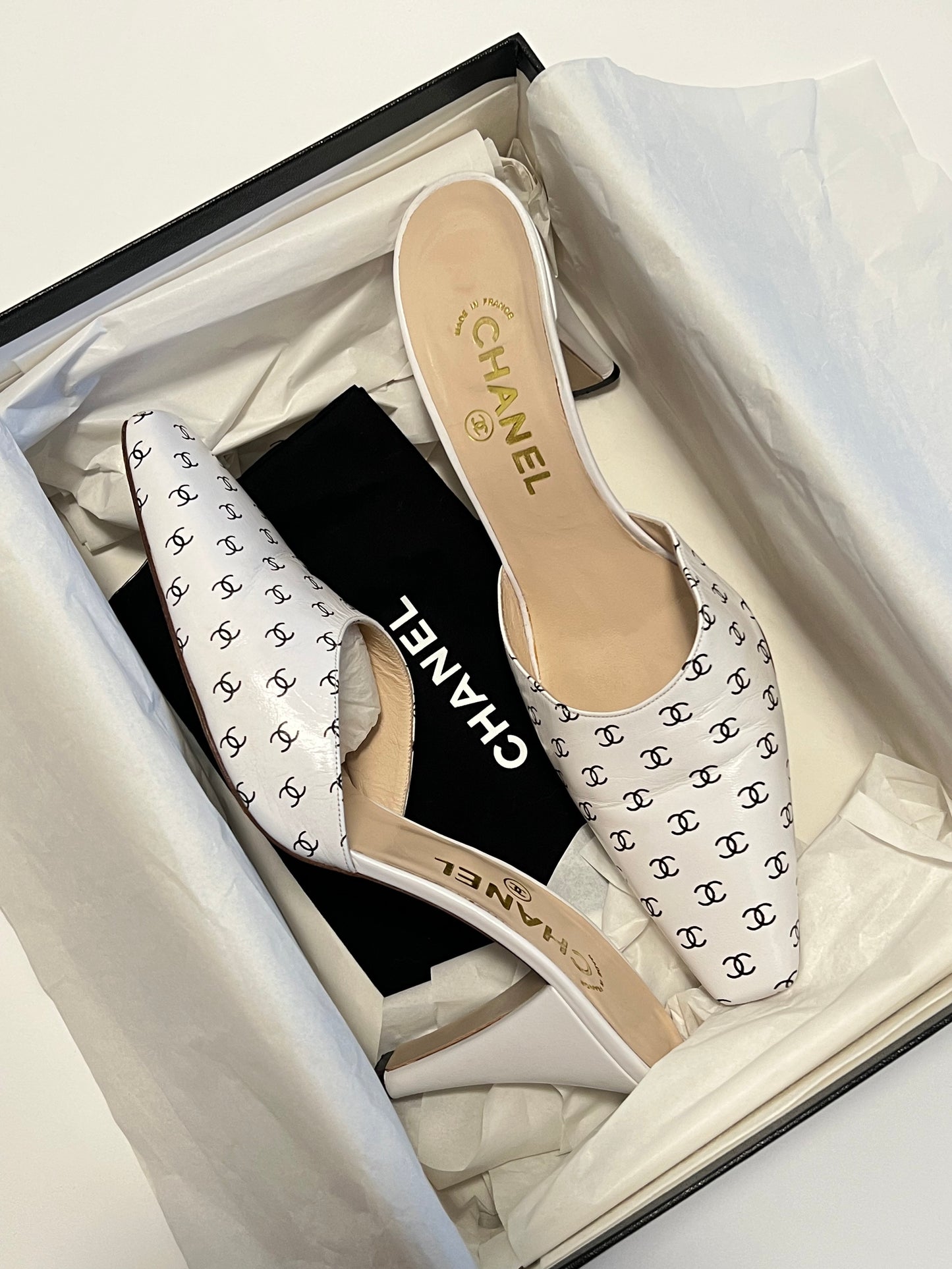 Rare Chanel Mules, IT 38.5