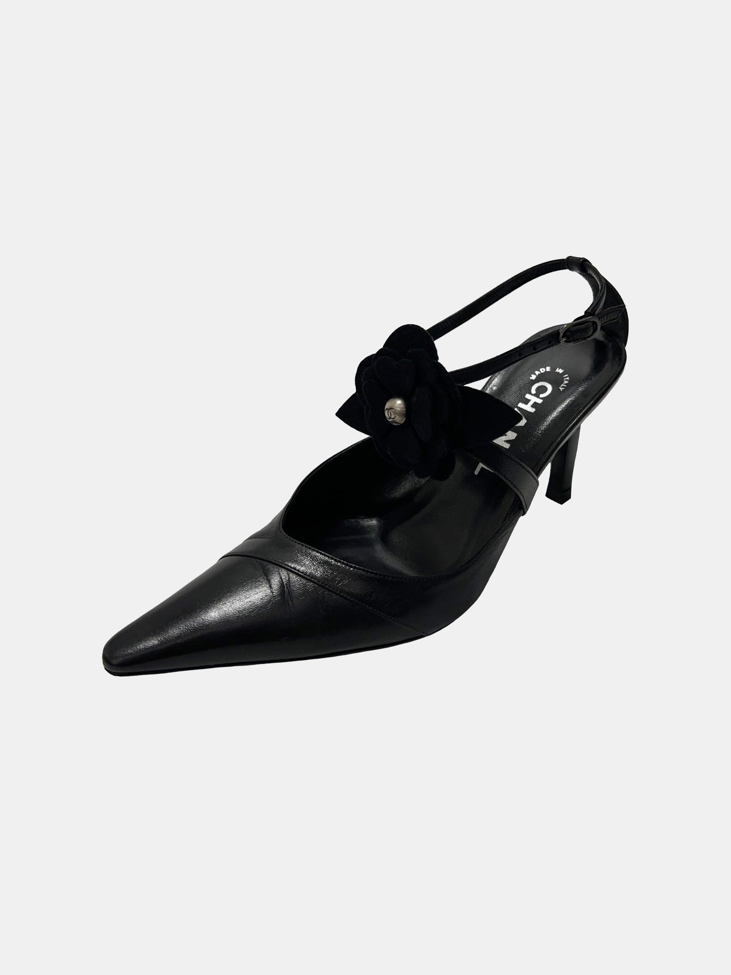 Chanel Camellia Pumps, IT 36.5