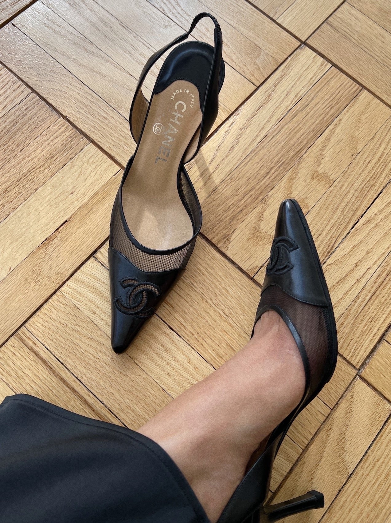 Chanel Mesh Heels, IT 37