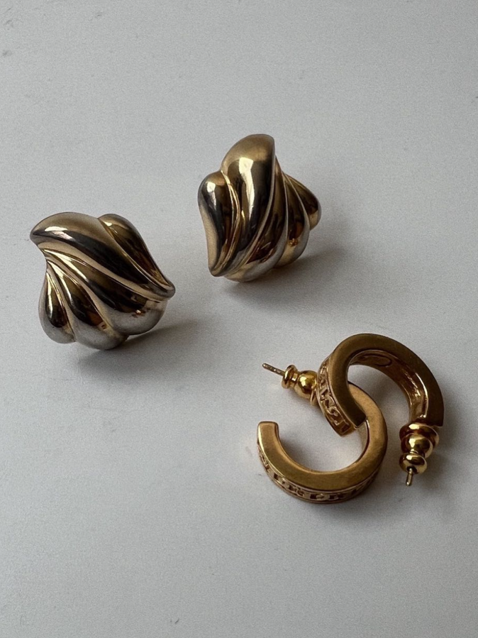 Dior Shell Earrings
