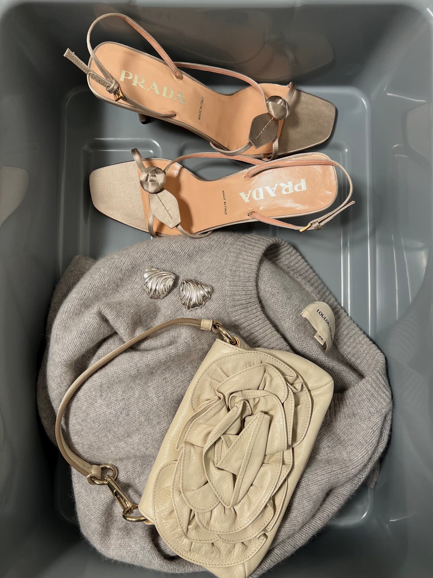 Prada Carpetto Sandals, IT 37.5