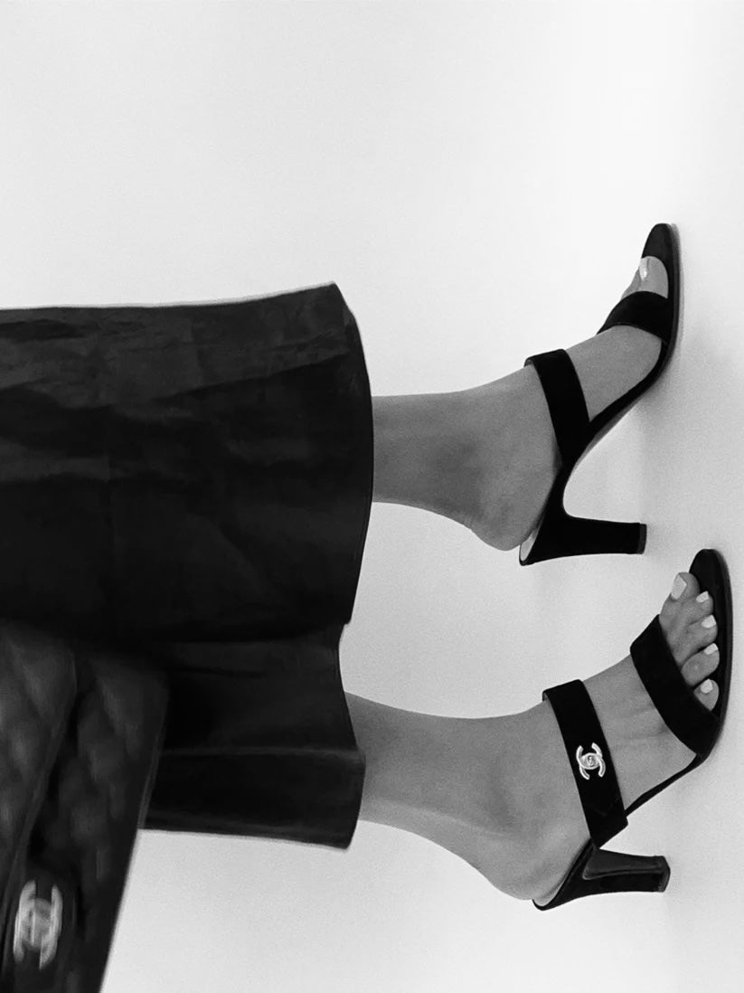 Chanel Turnlock Sandals, IT 39.5