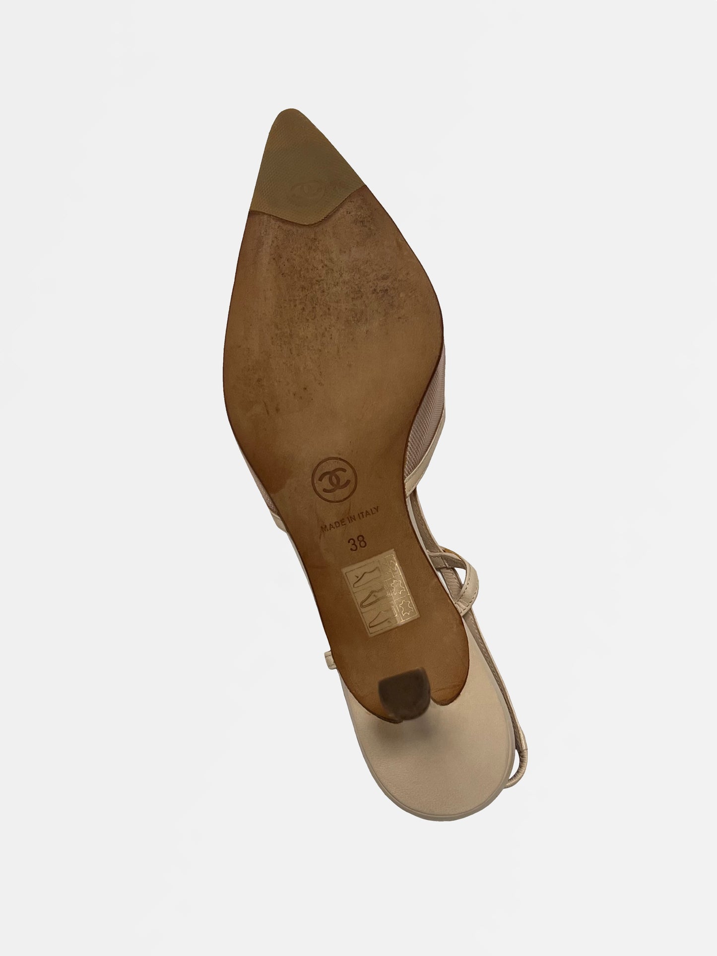 Chanel Slingback Heels, IT 38