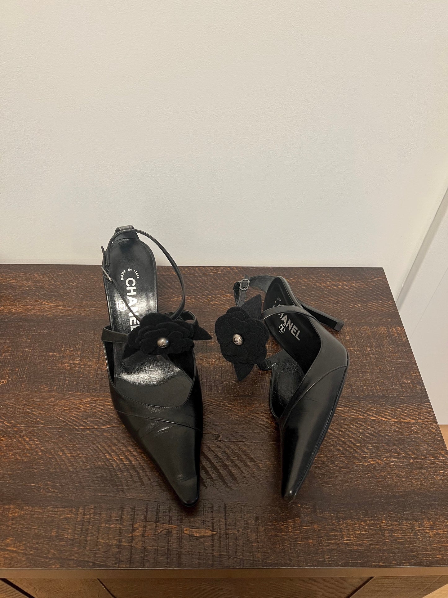 Chanel Camellia Pumps, IT 36.5