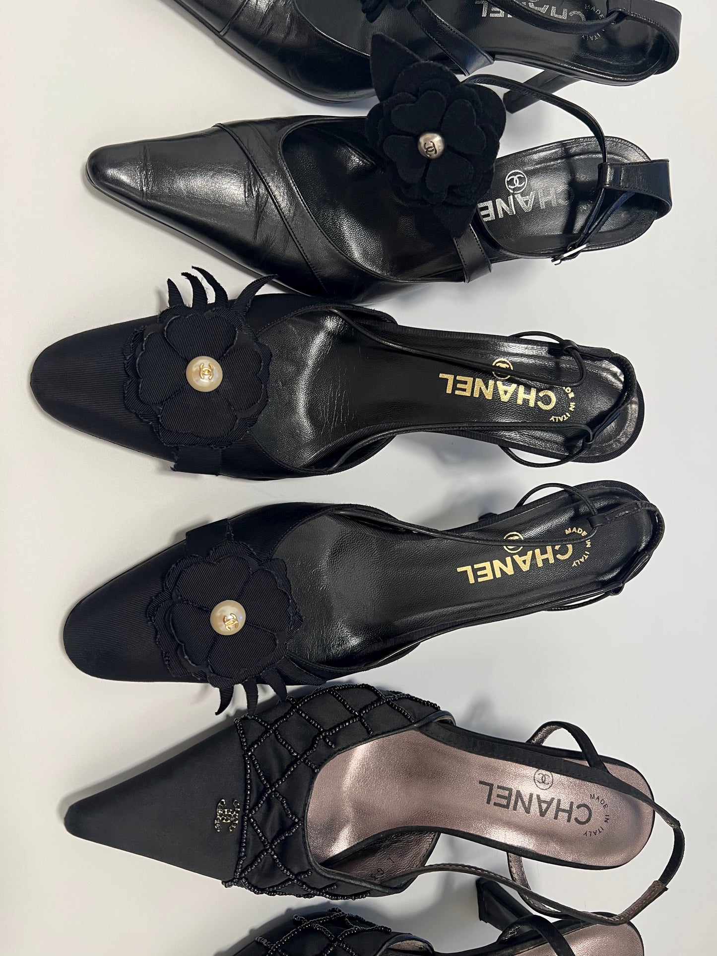 Chanel Slingback Pumps, IT 38.5