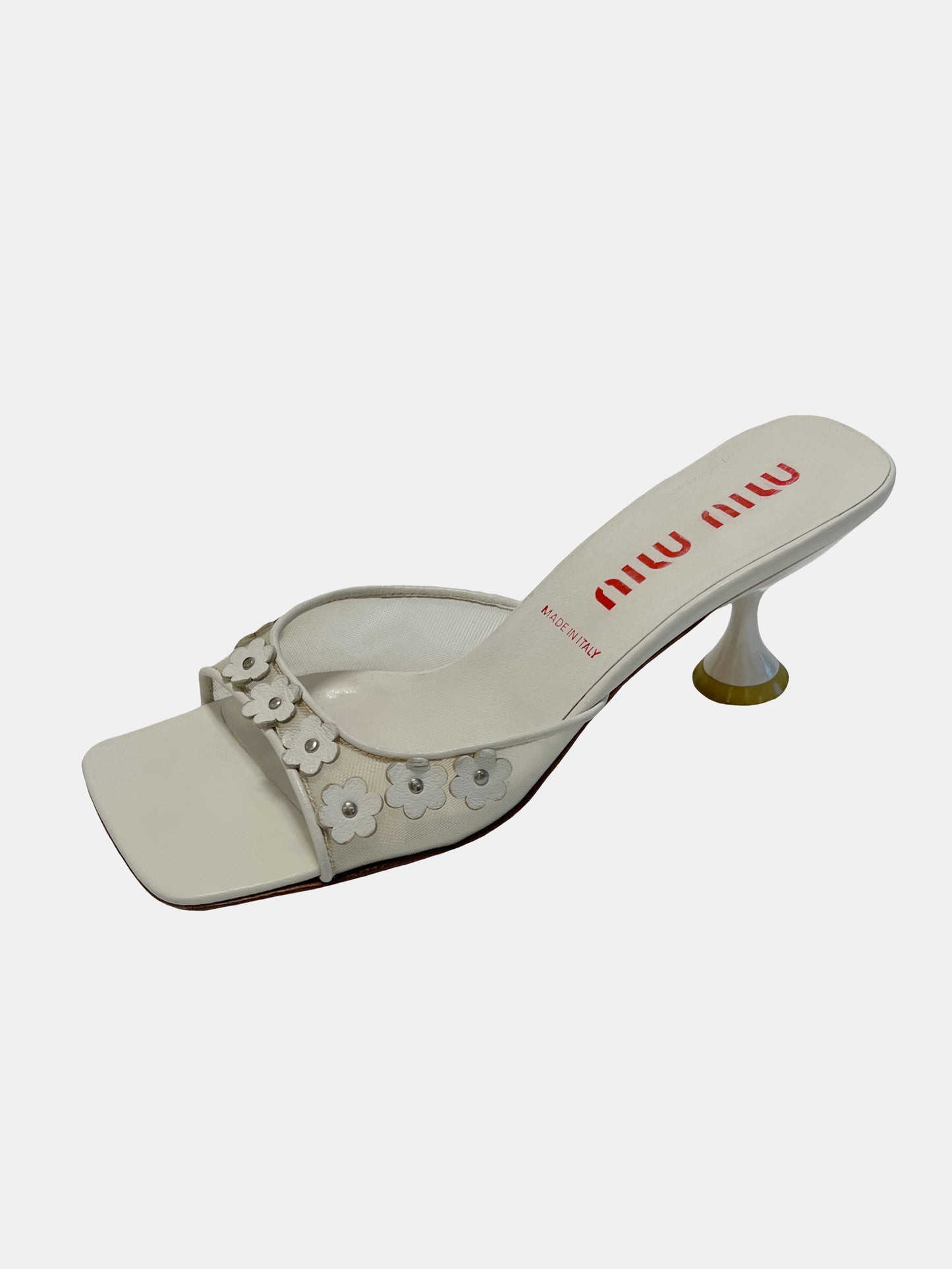 Miu Miu Daisy Heels, IT 38