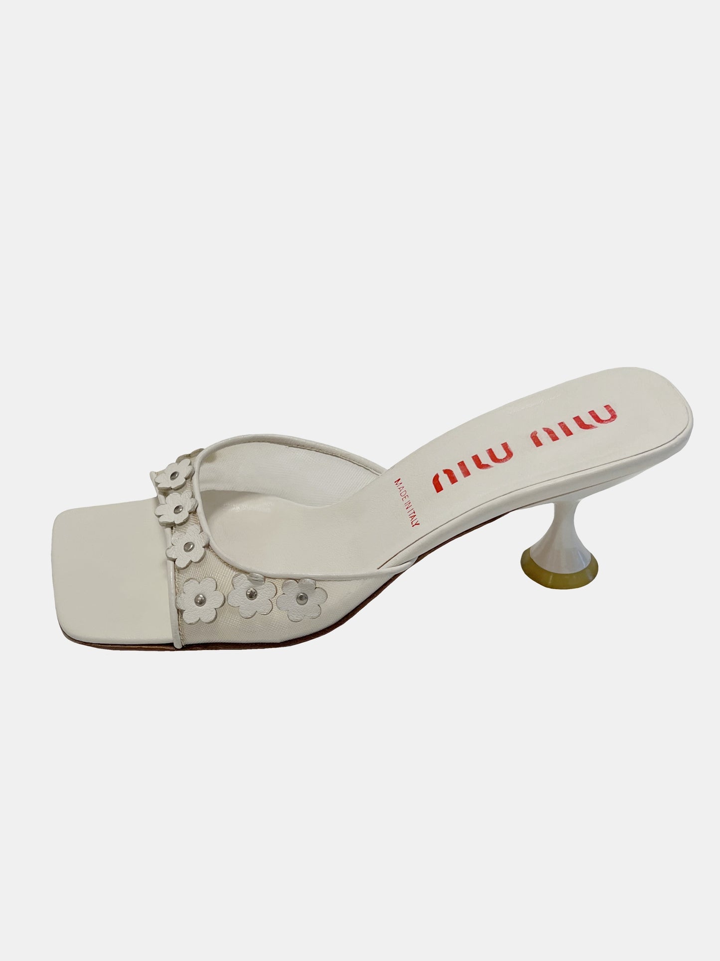 Miu Miu Daisy Heels, IT 38