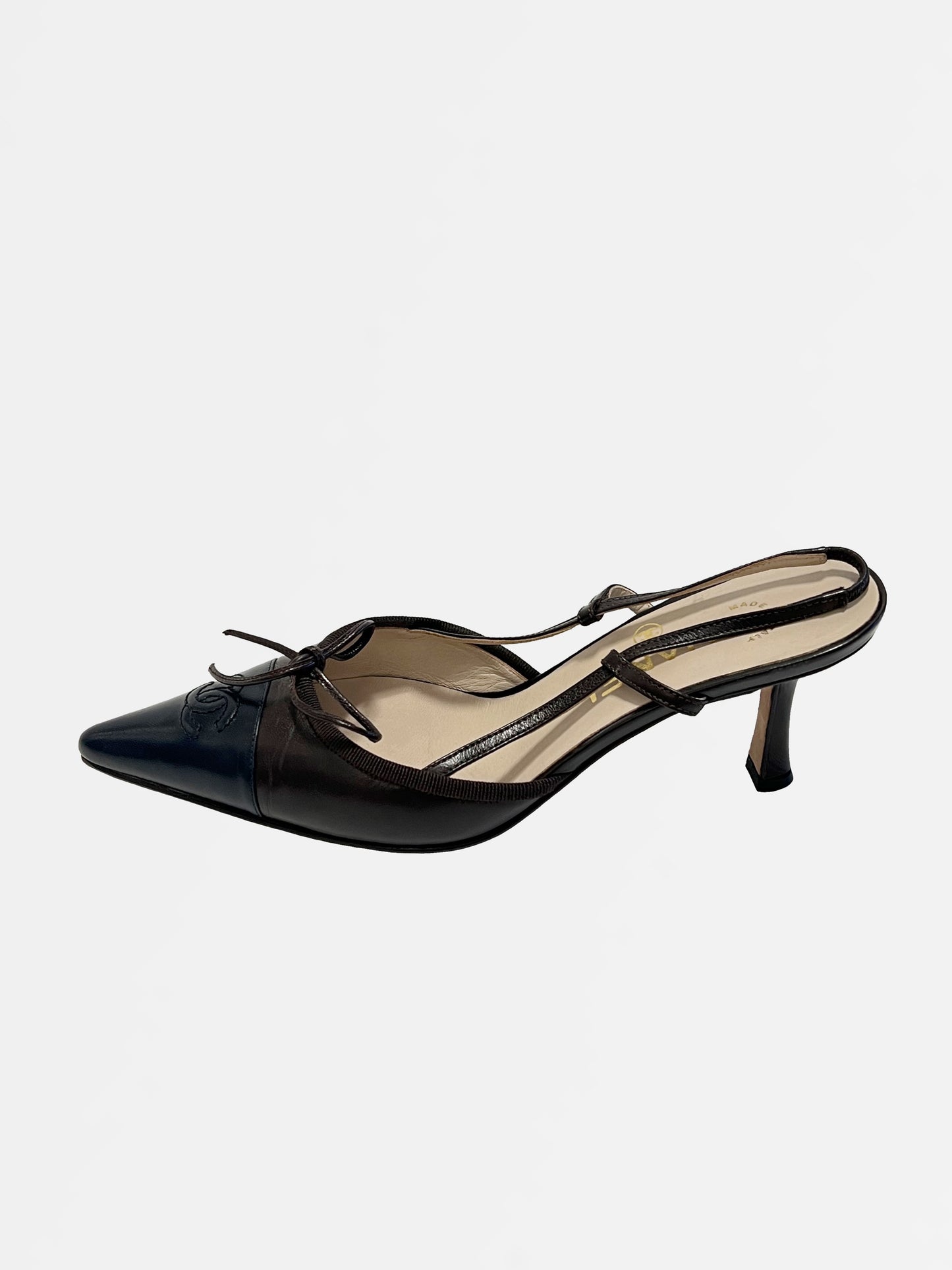 Chanel Slingback Heels, IT 36